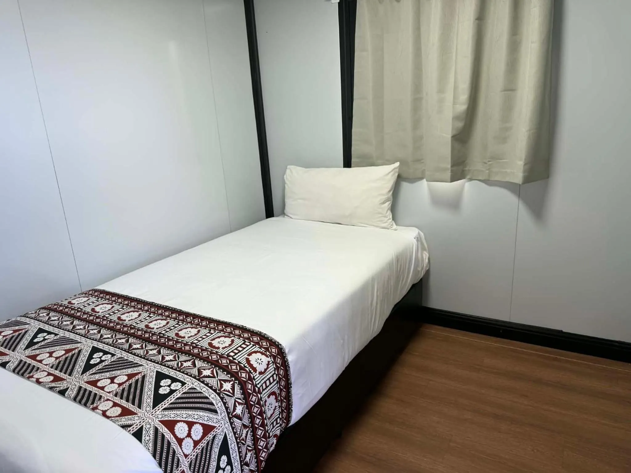 Bed in Dua Dua Beach Resort