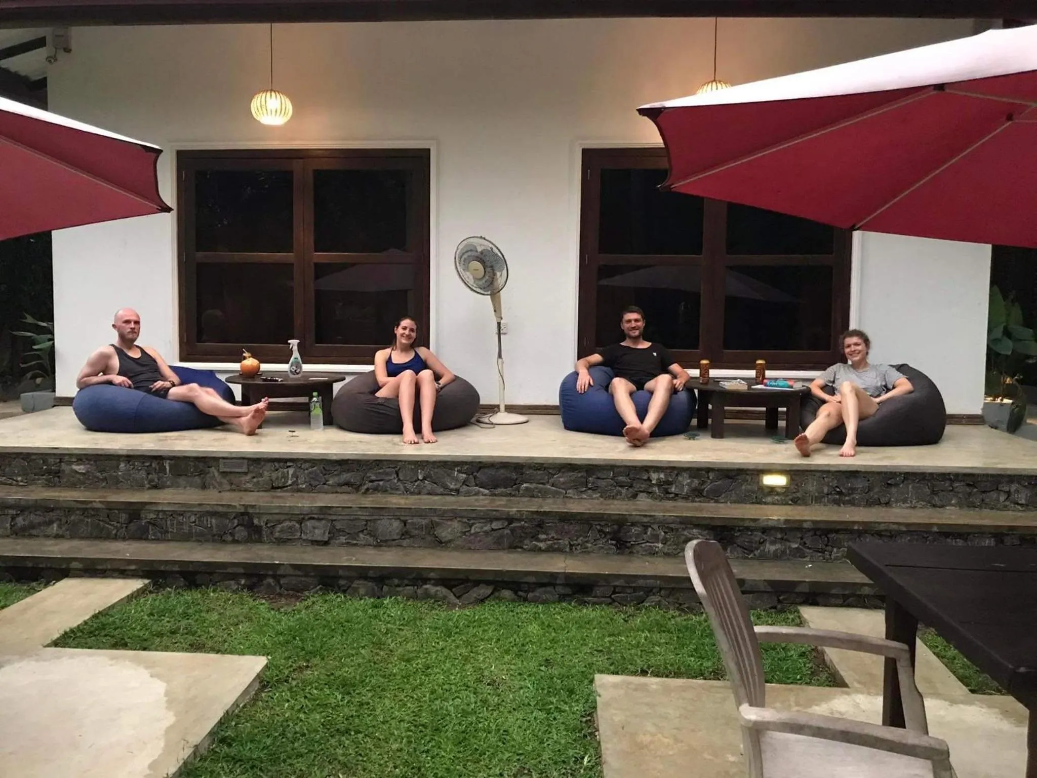 People, Swimming Pool in Luaya Beach