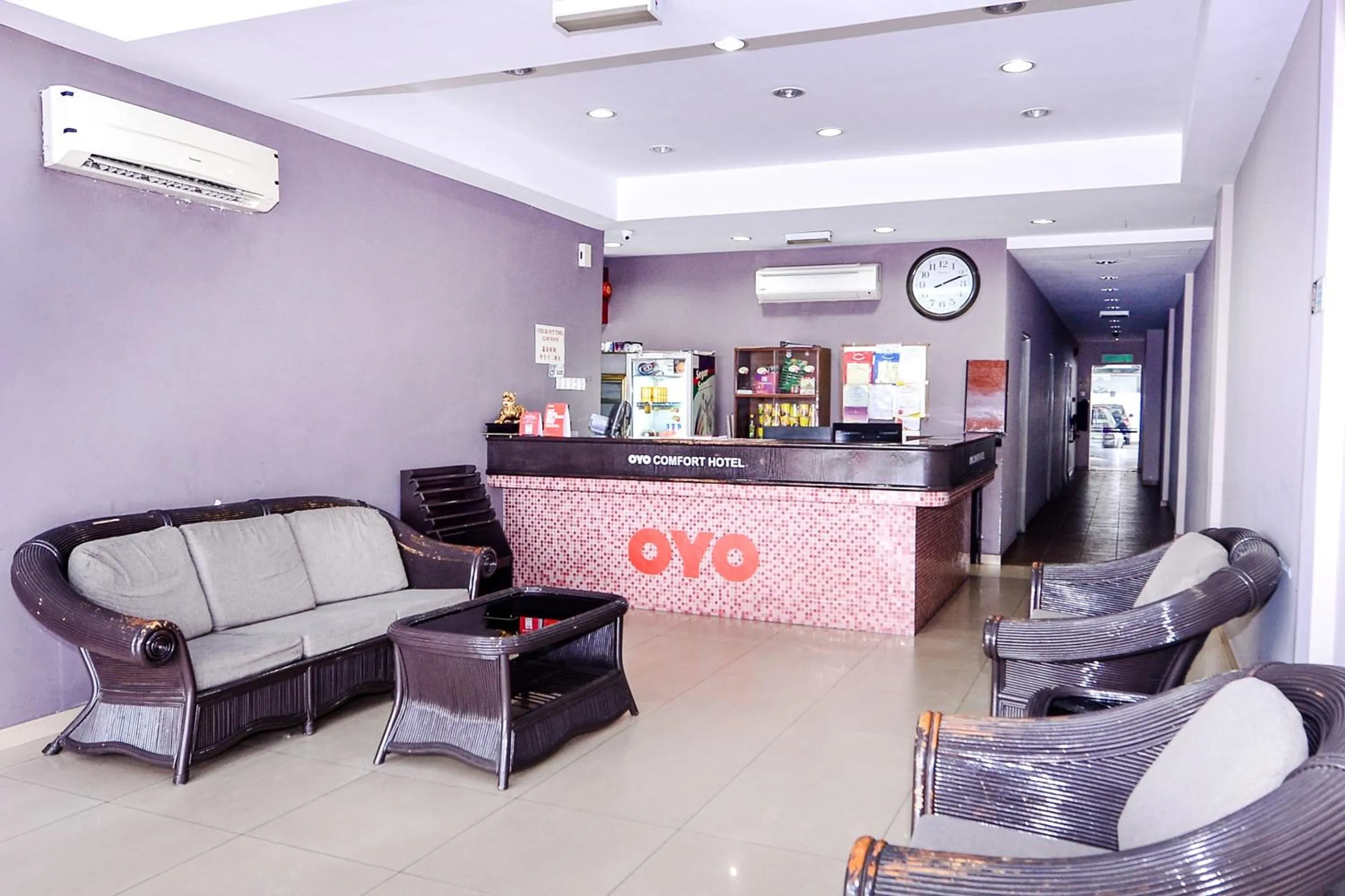Lobby or reception in Super OYO 484 Comfort Hotel Kapar