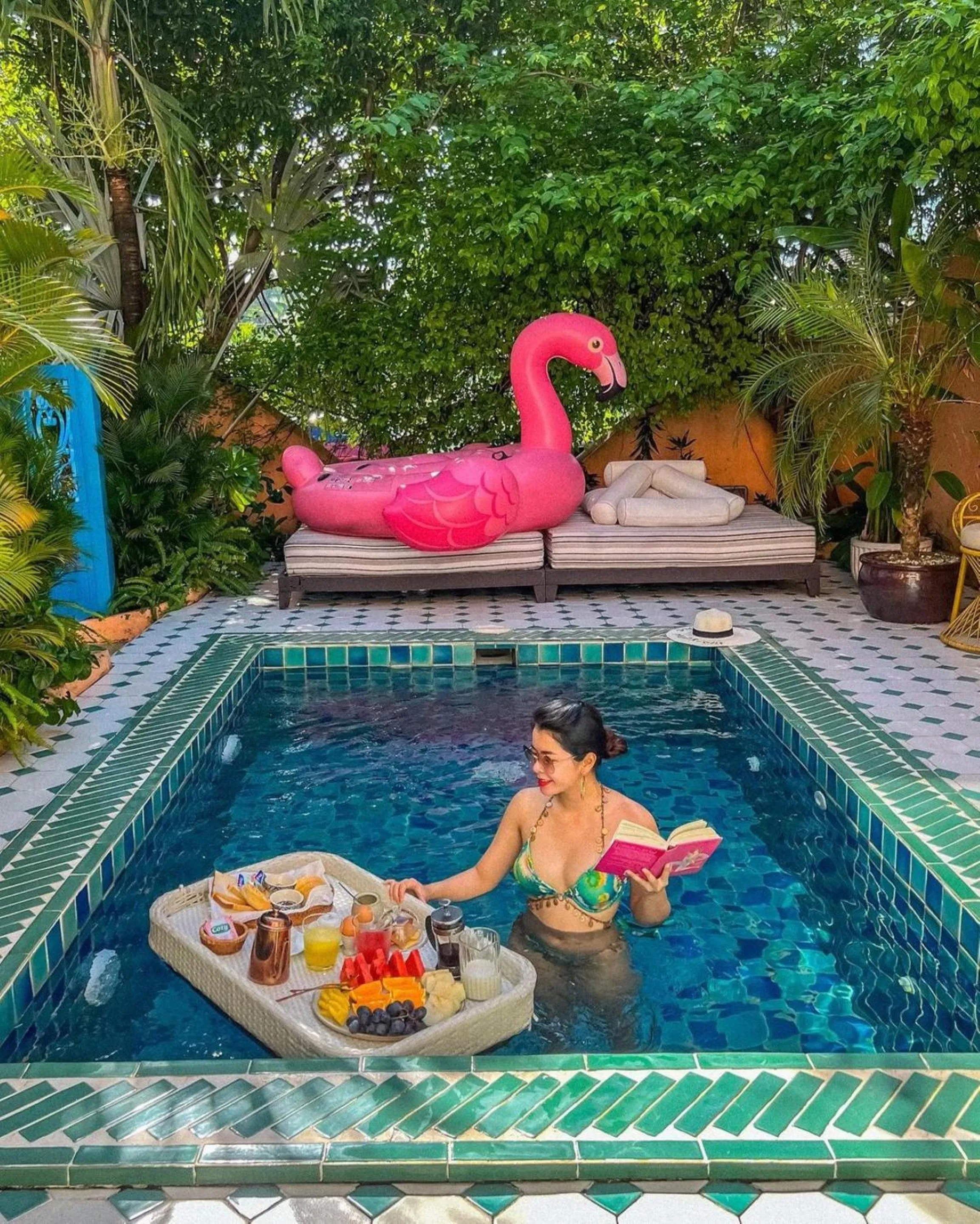 Swimming pool in The Mansion Hoi An by Minova