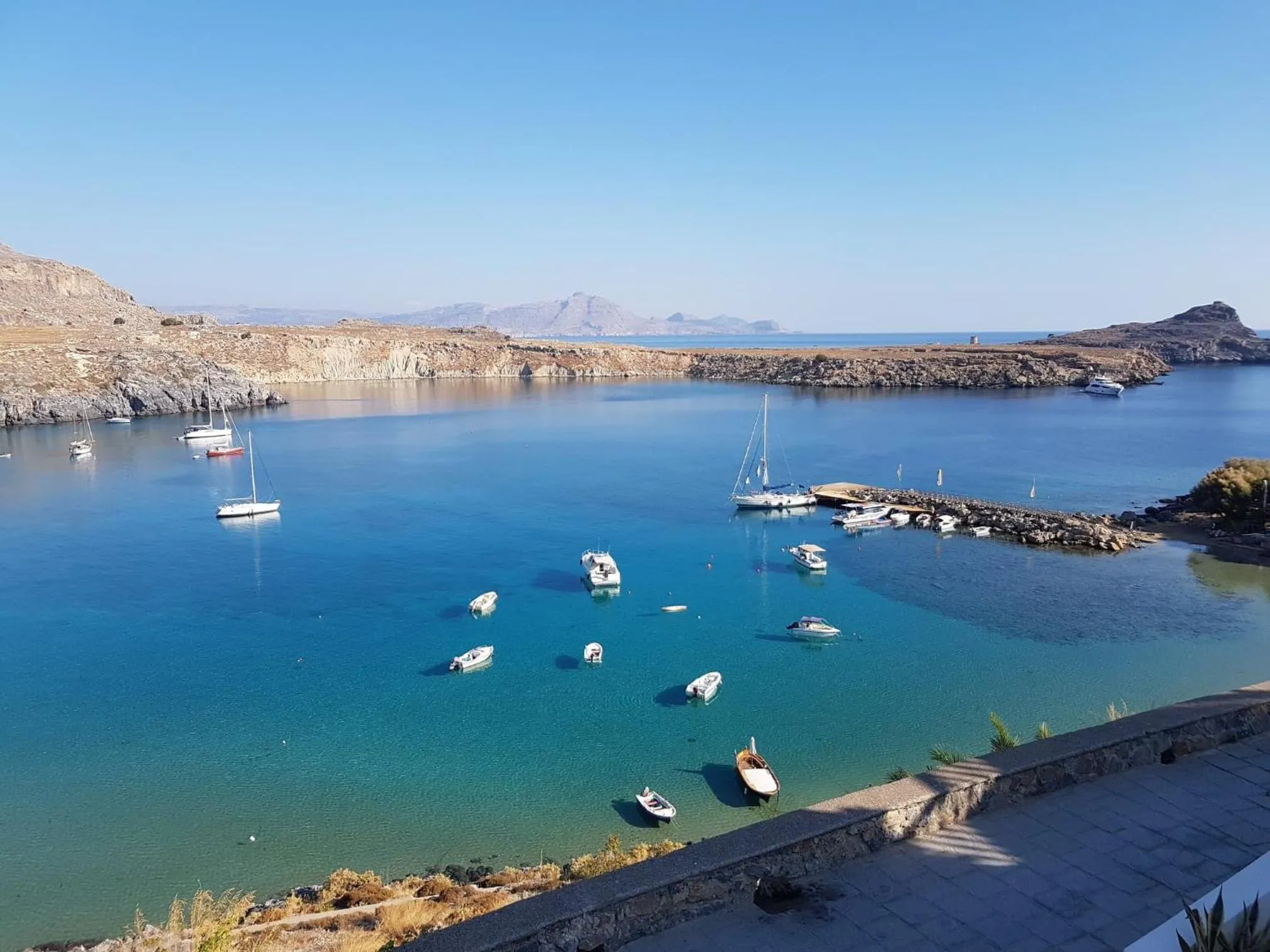 Natural landscape in Villa Koki Studios