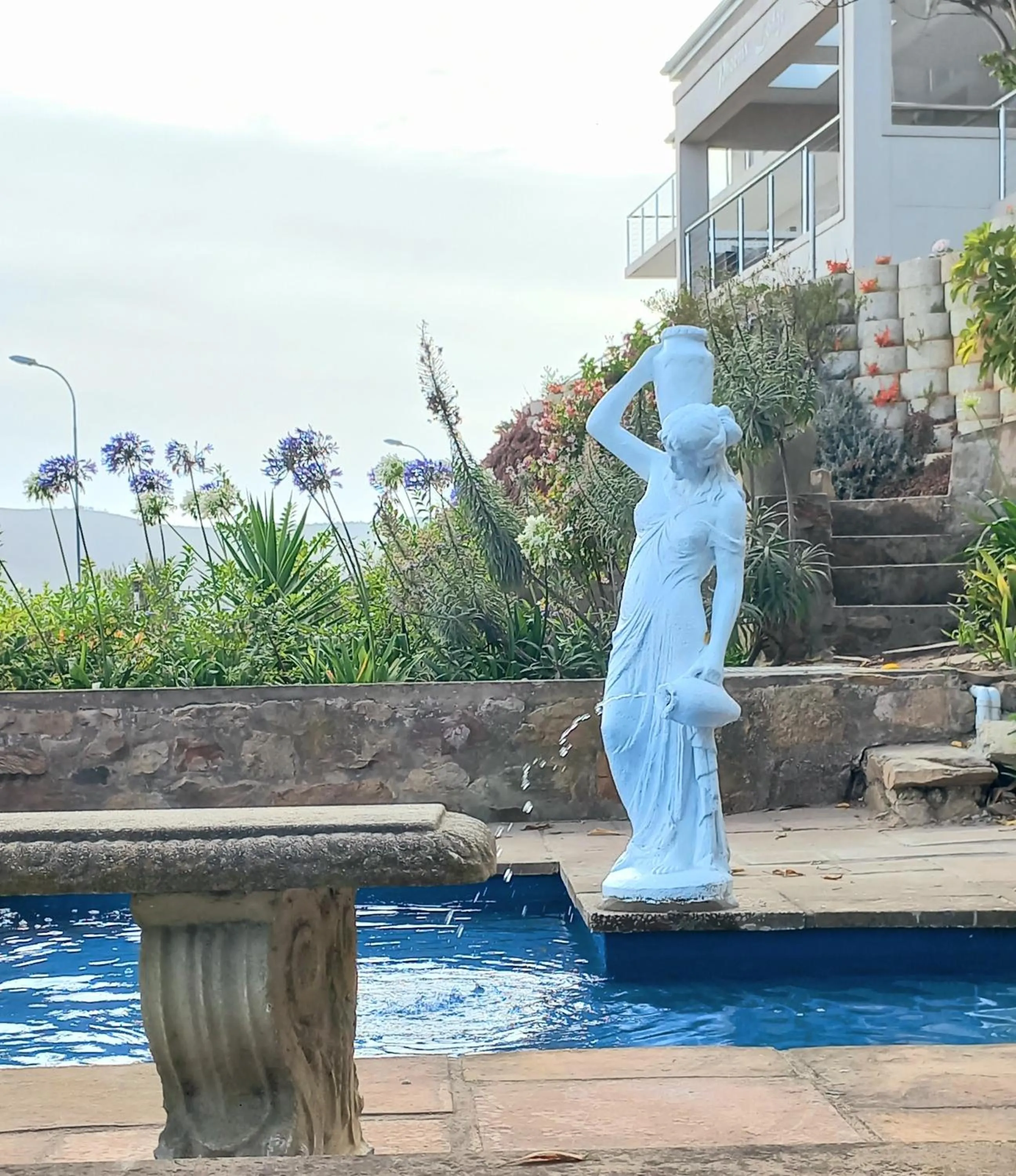 Pool view in Phoenix Lodge and Waterside Accommodation