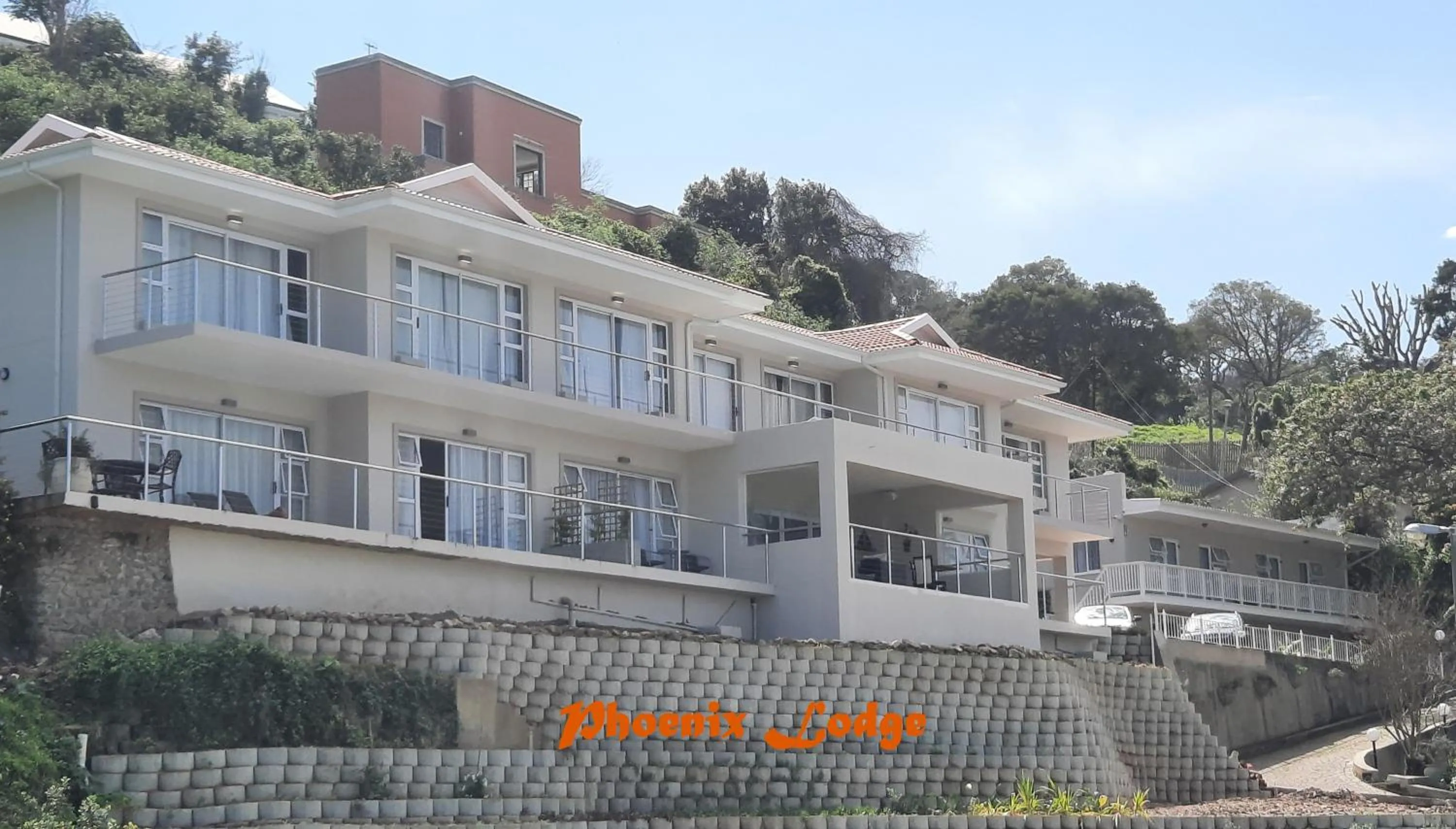 Property building in Phoenix Lodge and Waterside Accommodation