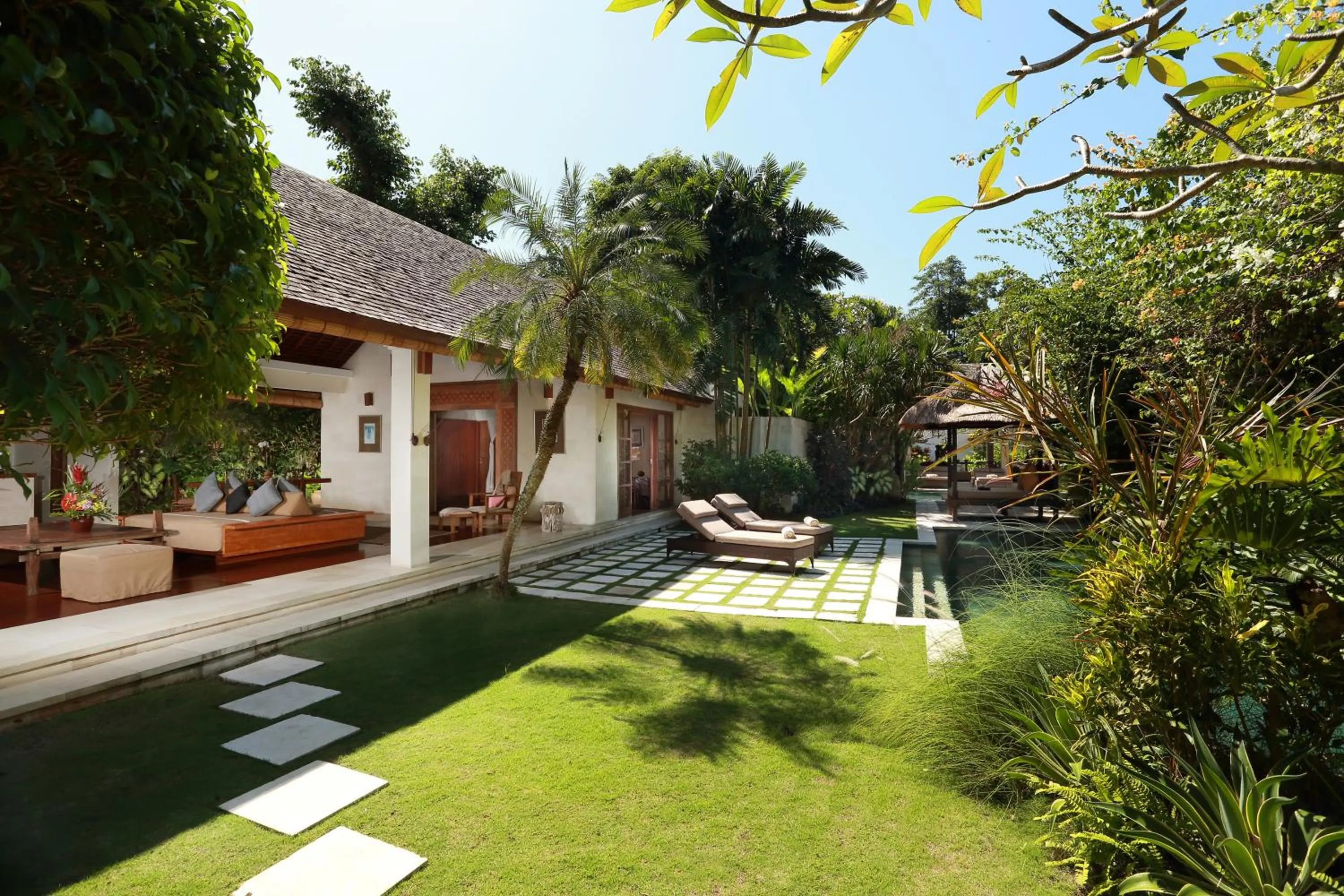 Natural landscape in Villa Bali Asri