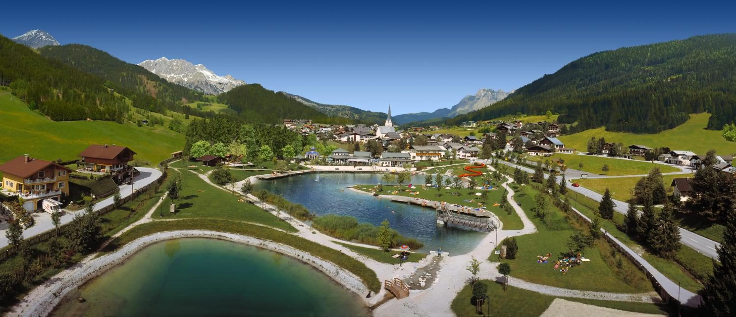 Aqua park in Landhotel Anna