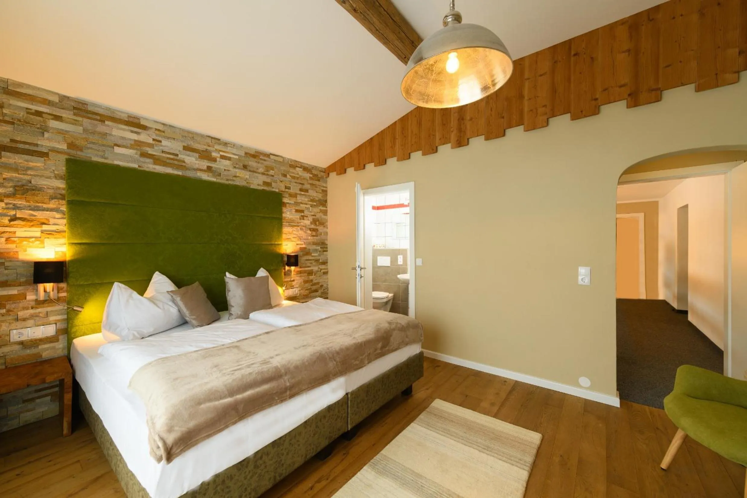 Bed in Landhotel Anna