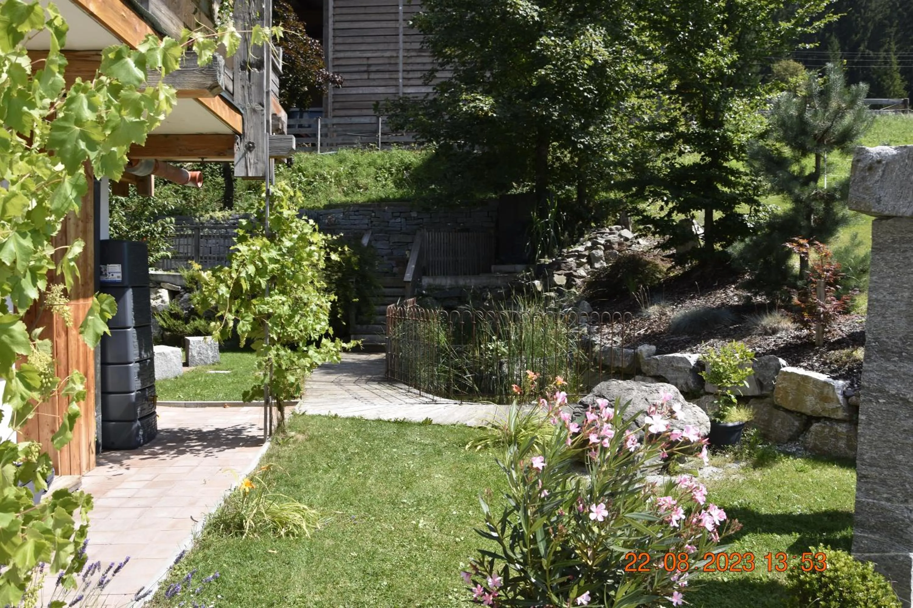 Garden in Landhotel Anna