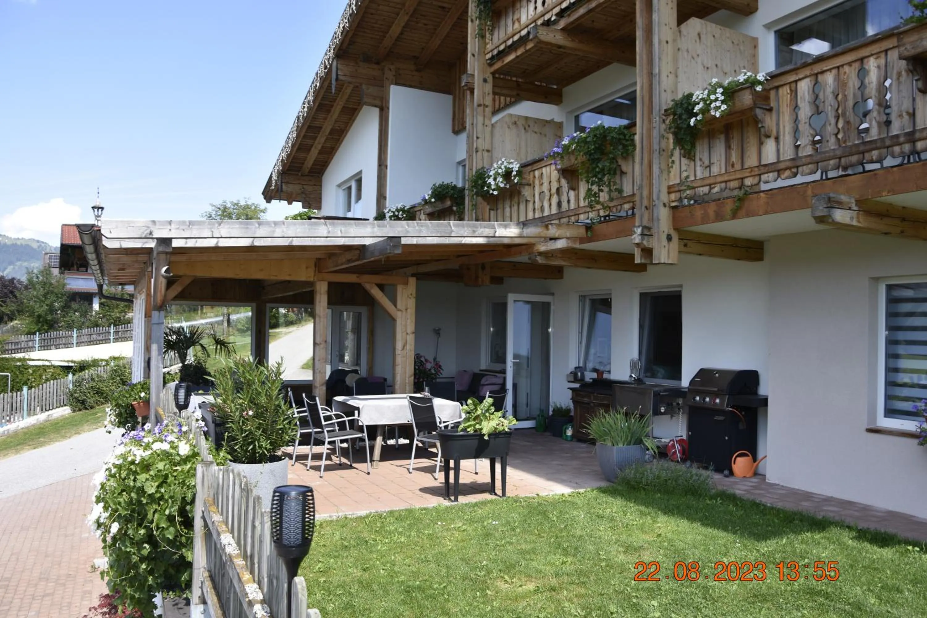 Garden in Landhotel Anna