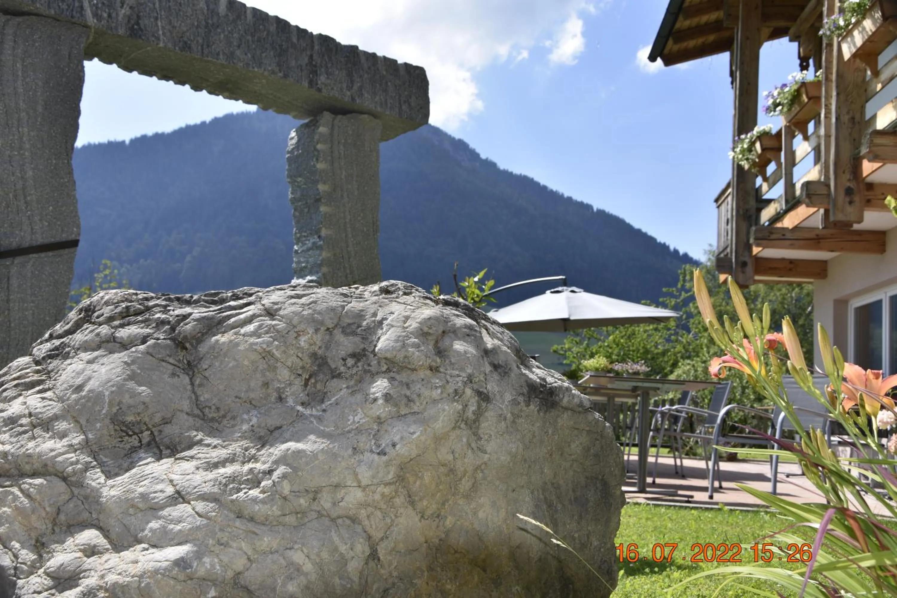 Garden in Landhotel Anna