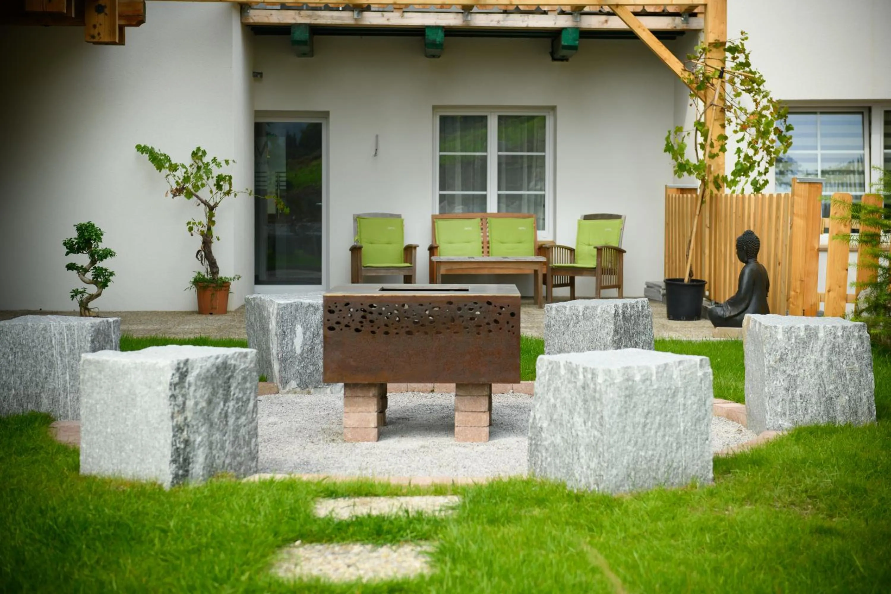 Garden in Landhotel Anna