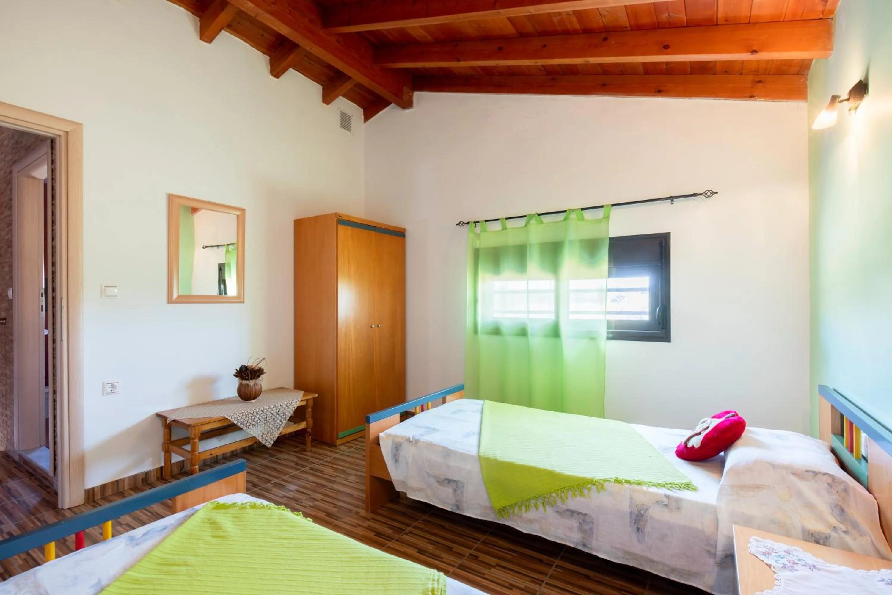 Bed in Stergios villa