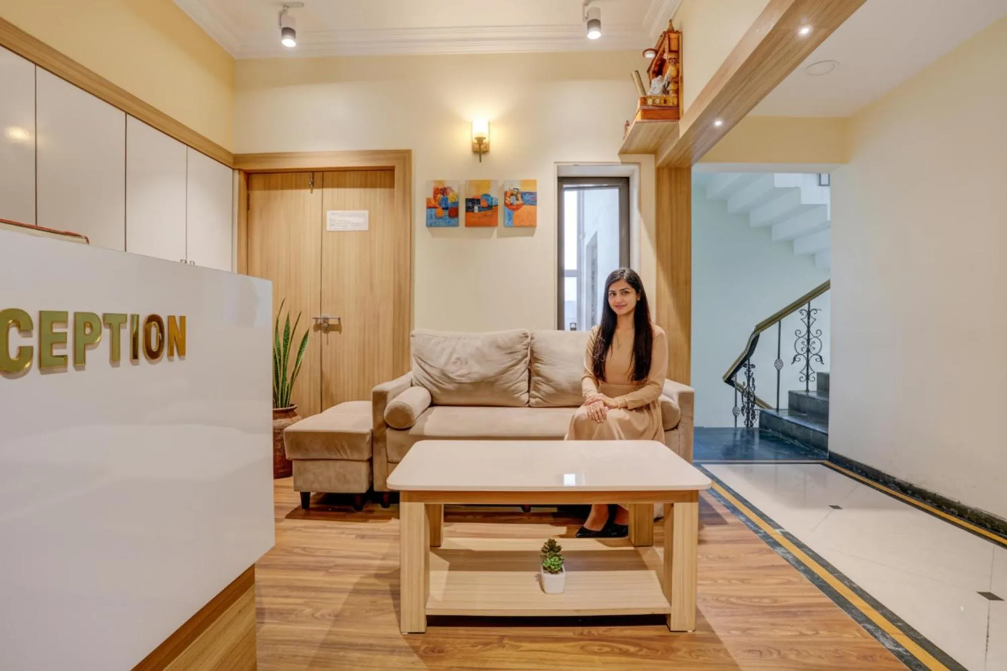 Seating area in Via Heritage Palace - CIDCO Bus Stand