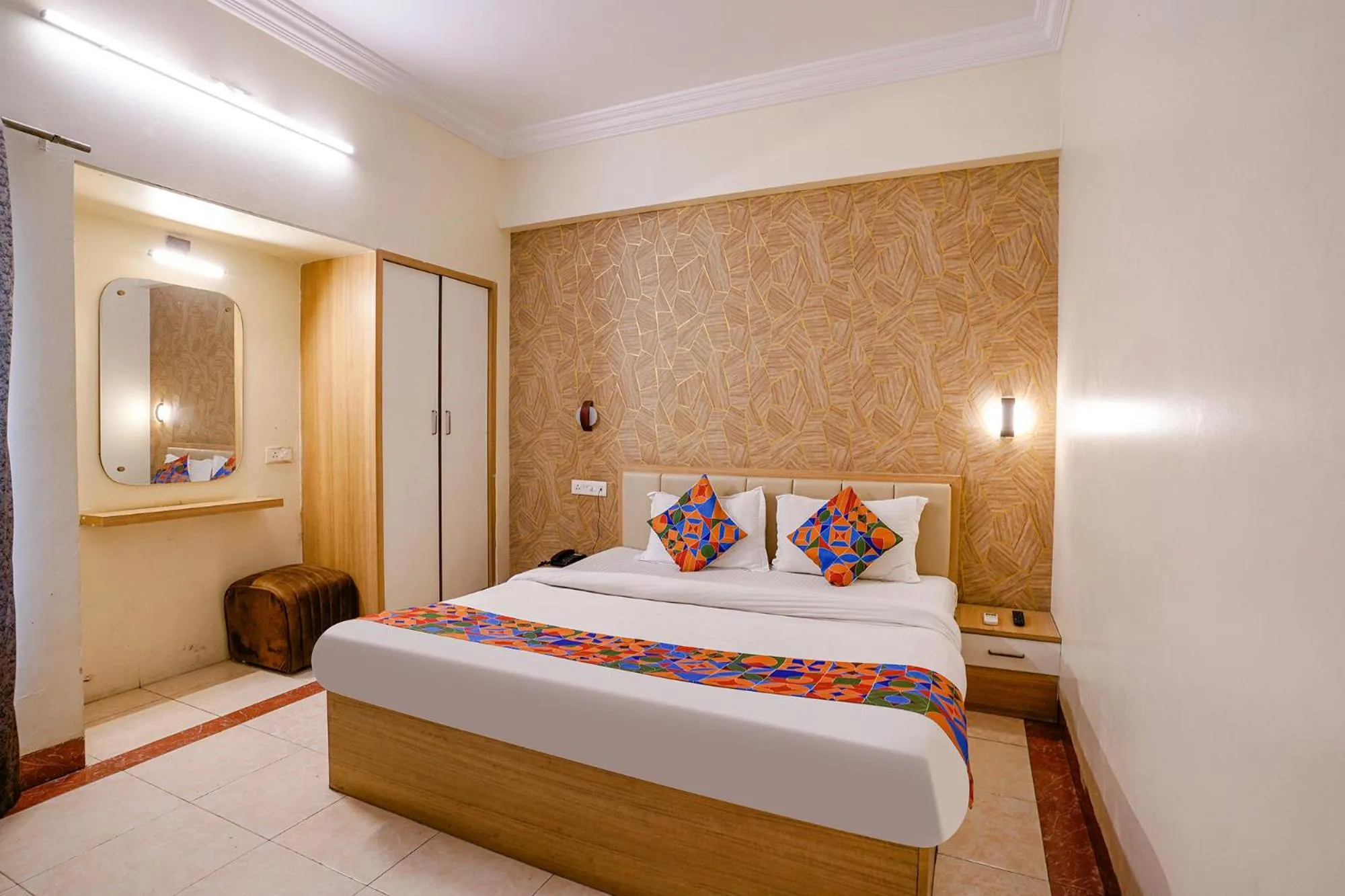 Photo of the whole room, Bed in Via Heritage Palace - CIDCO Bus Stand