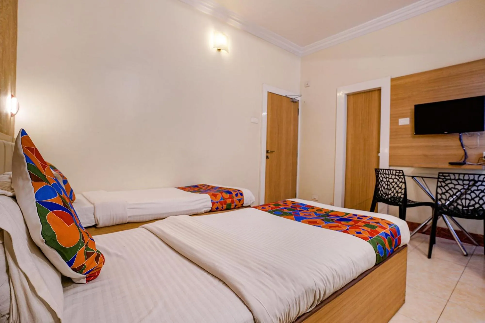 Communal lounge/ TV room, Bed in Via Heritage Palace - CIDCO Bus Stand