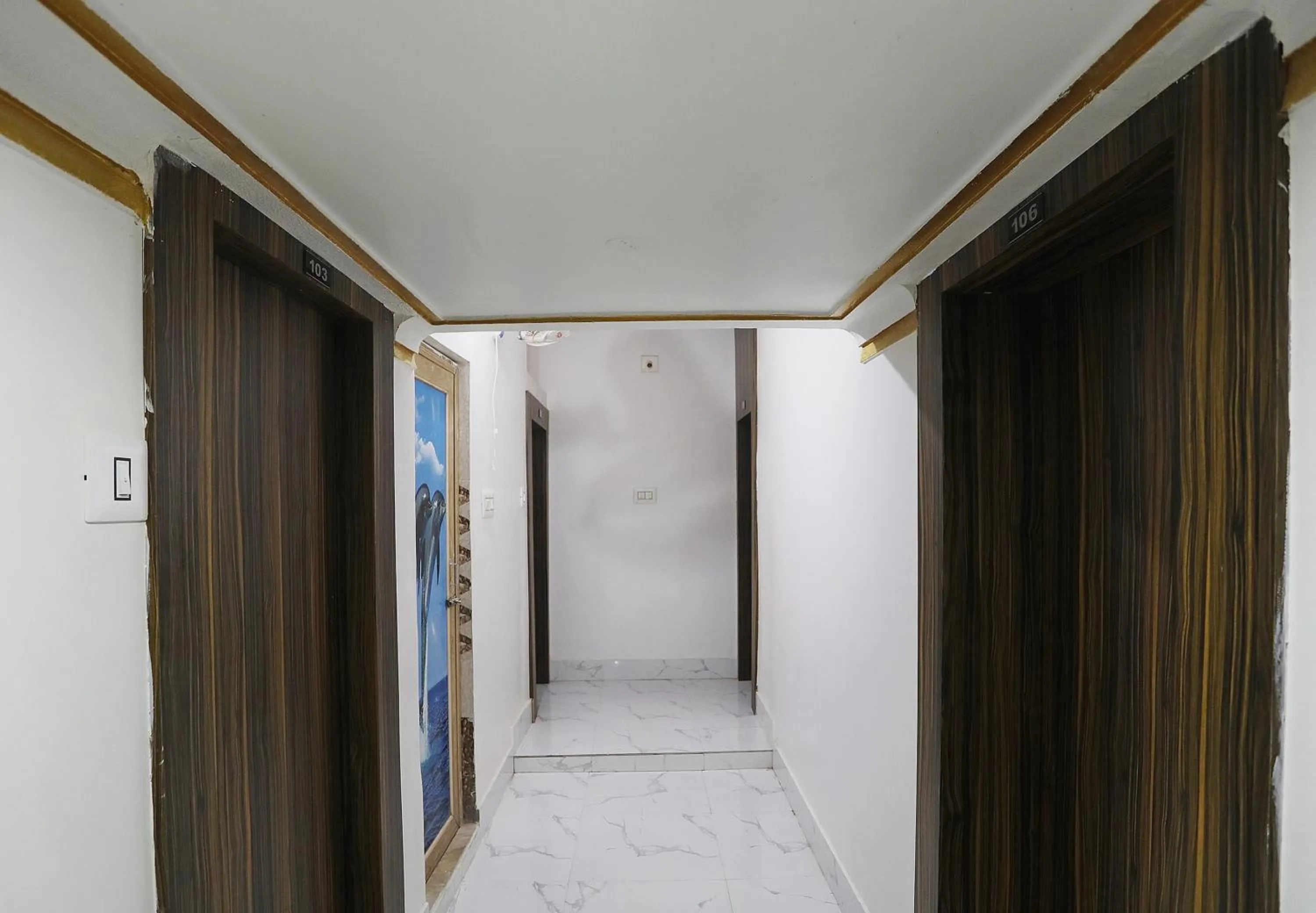 Lobby or reception, Bed in Hotel O Aradhya Residency