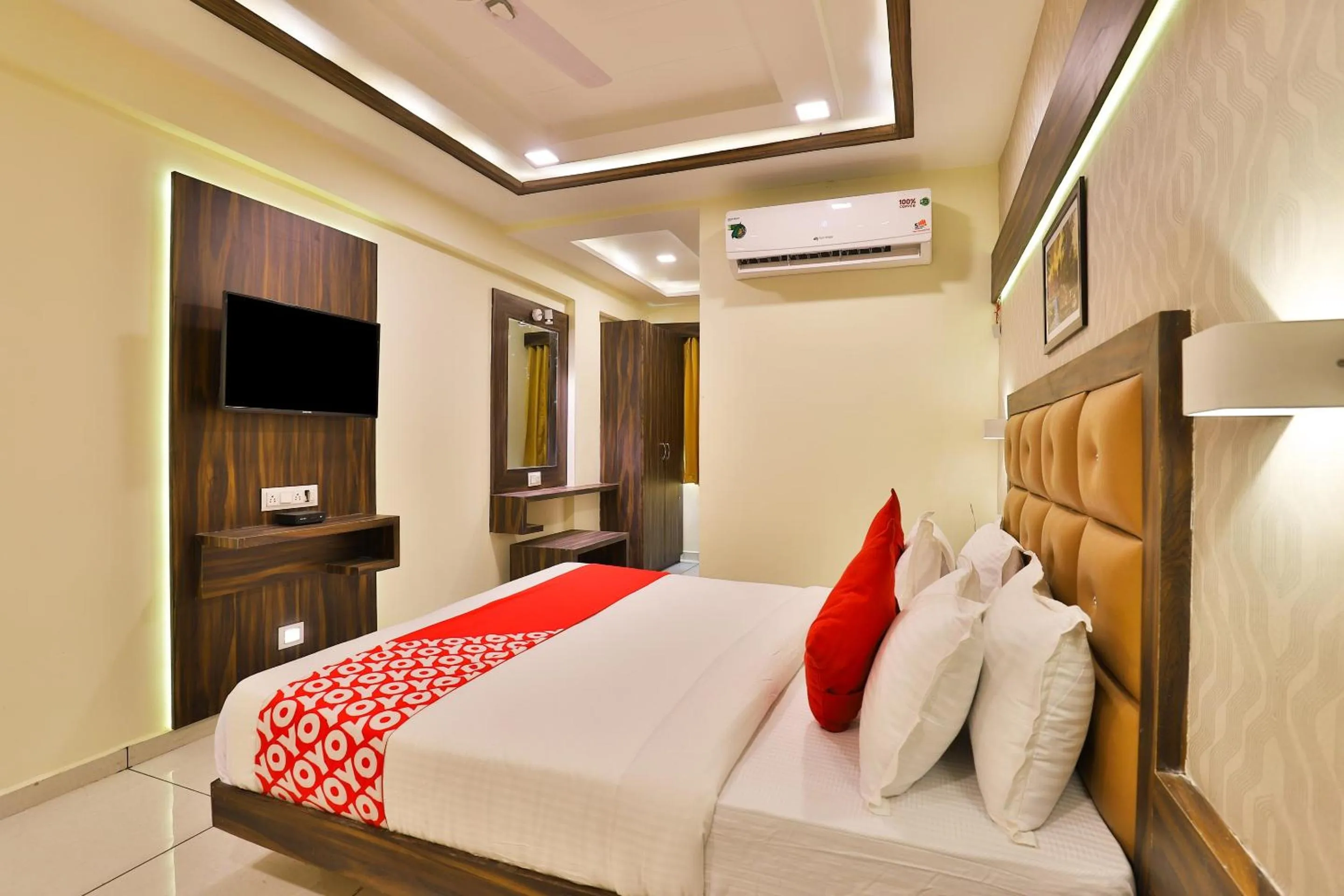 Bedroom in Hotel O Silver Palace