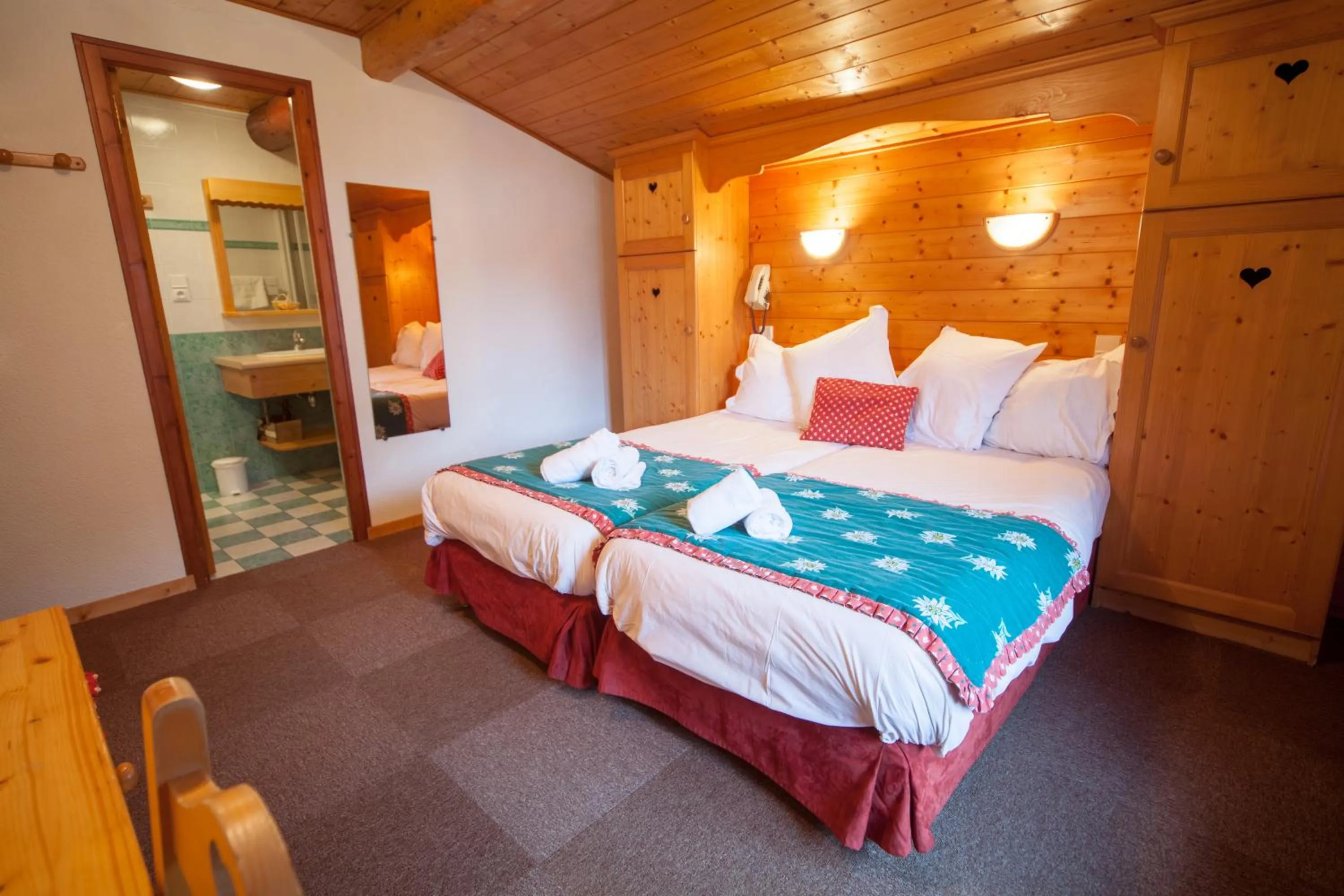 Bed in L'Hermine Blanche