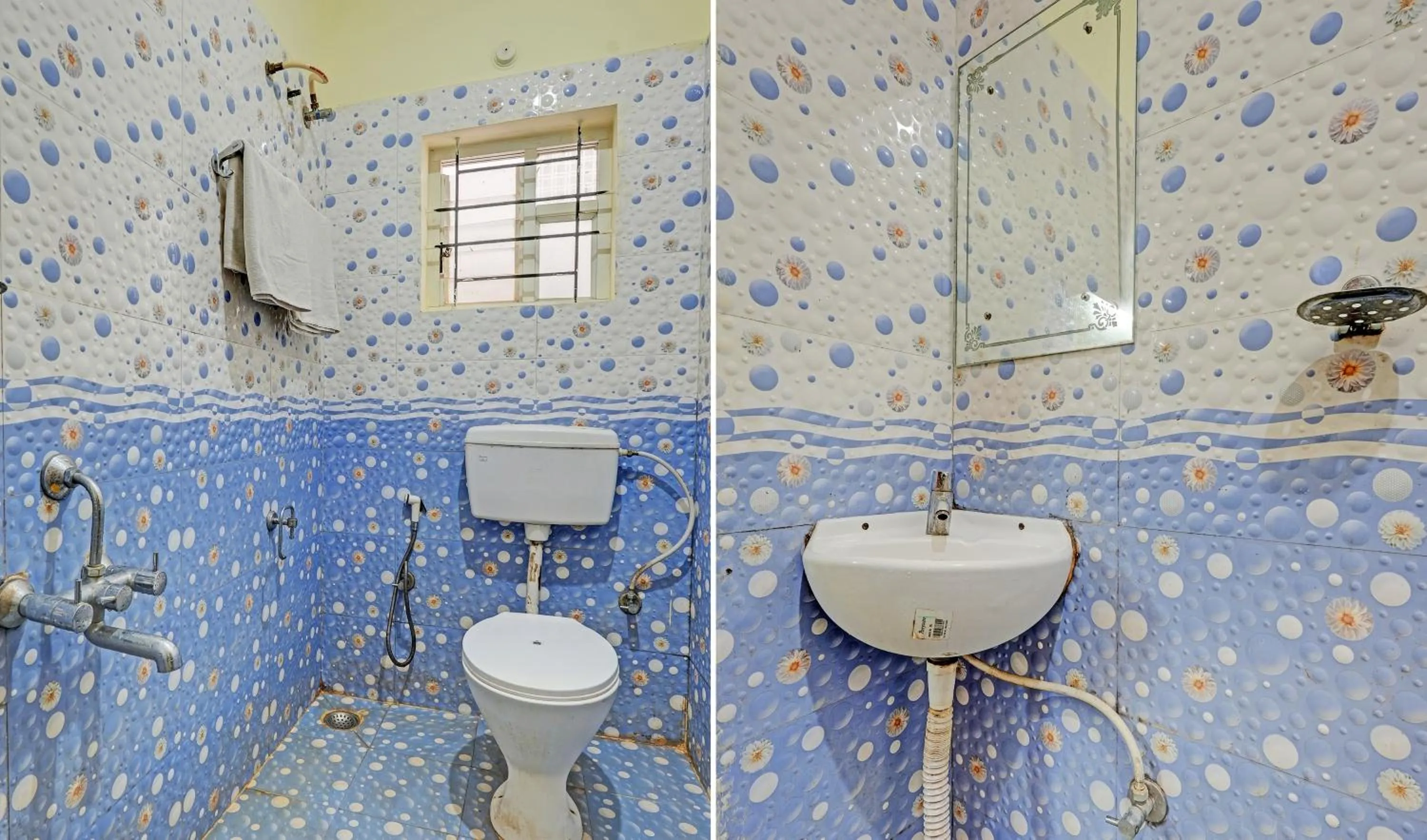 Bathroom in Hotel O New Shelton Suites