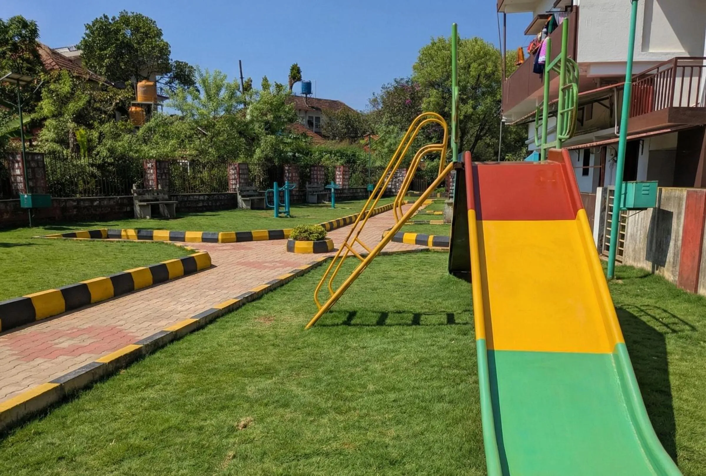 Children play ground in Treebo Alaka Rester Homestay