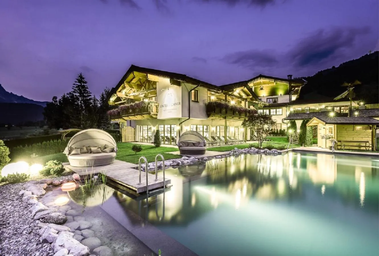 Swimming pool in Adults Only Boutique-Hotel Unterlechner