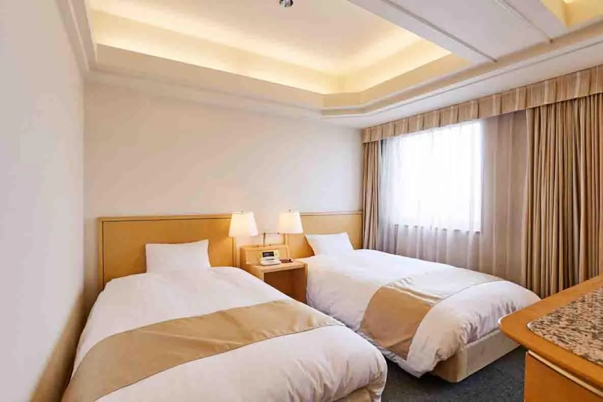 Bed in Business Hotel Noda