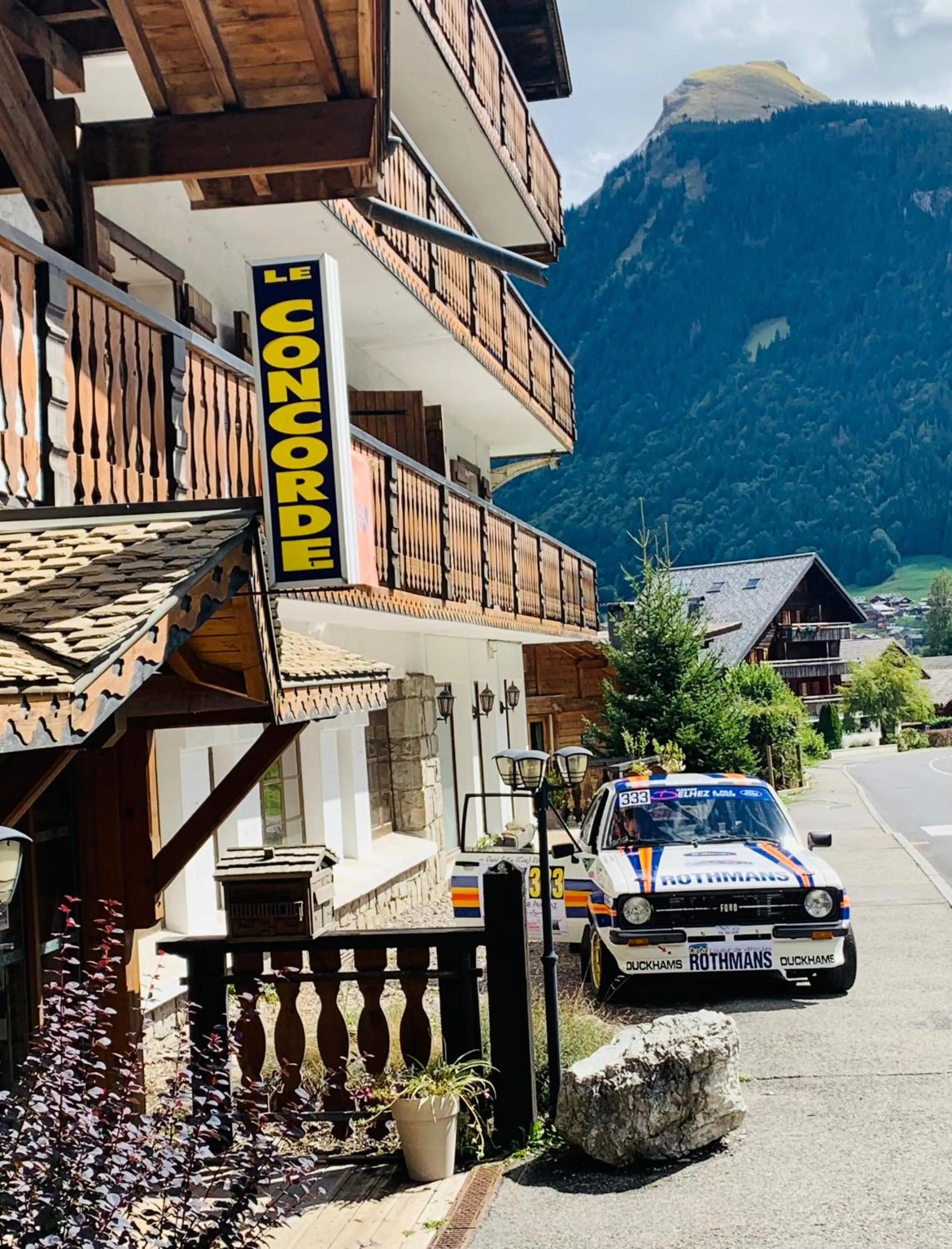 Property building in Hotel Le Concorde