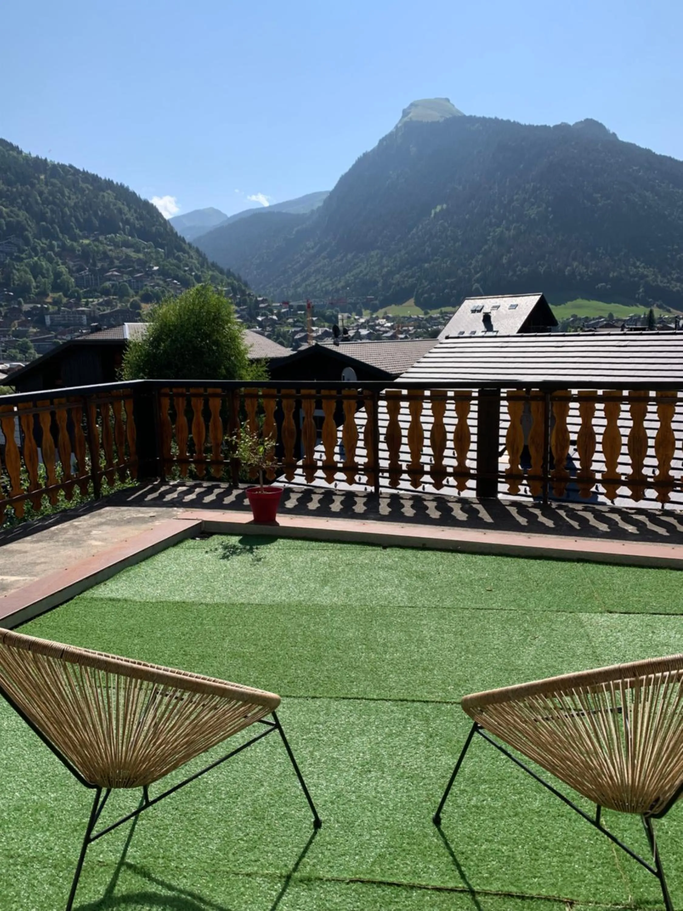 Patio in Hotel Le Concorde