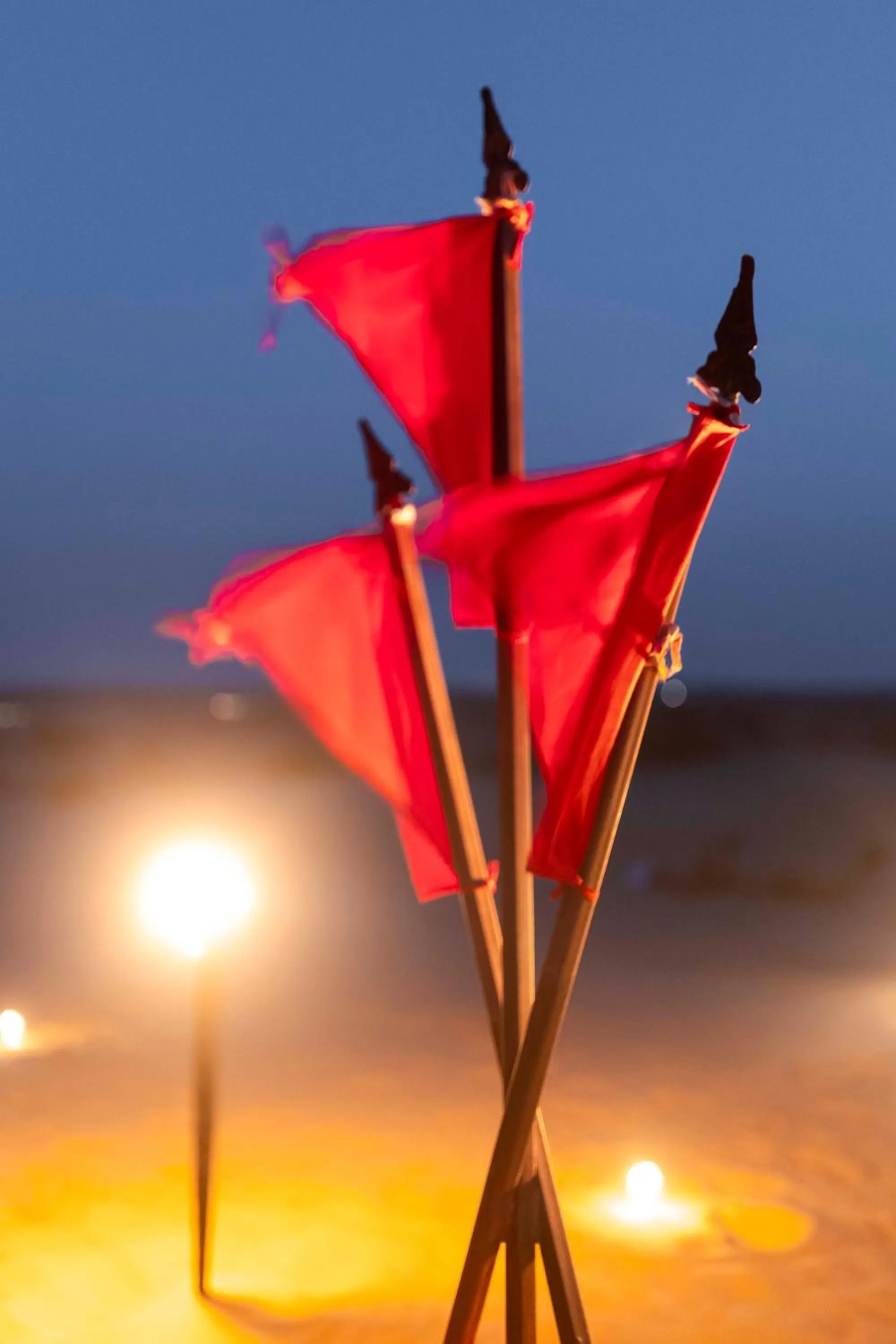 Night in Nomads heaven desert camp jaisalmer