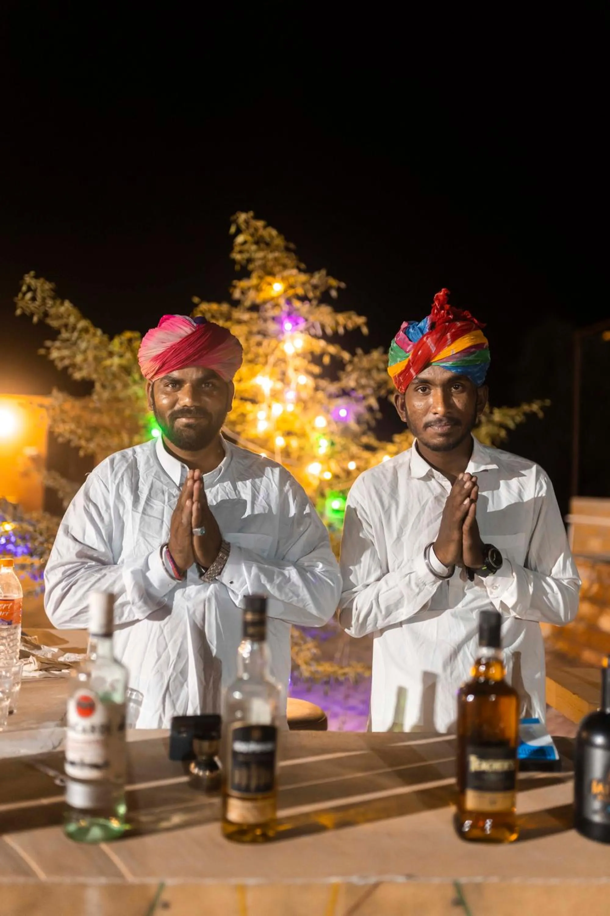 Staff in Nomads heaven desert camp jaisalmer