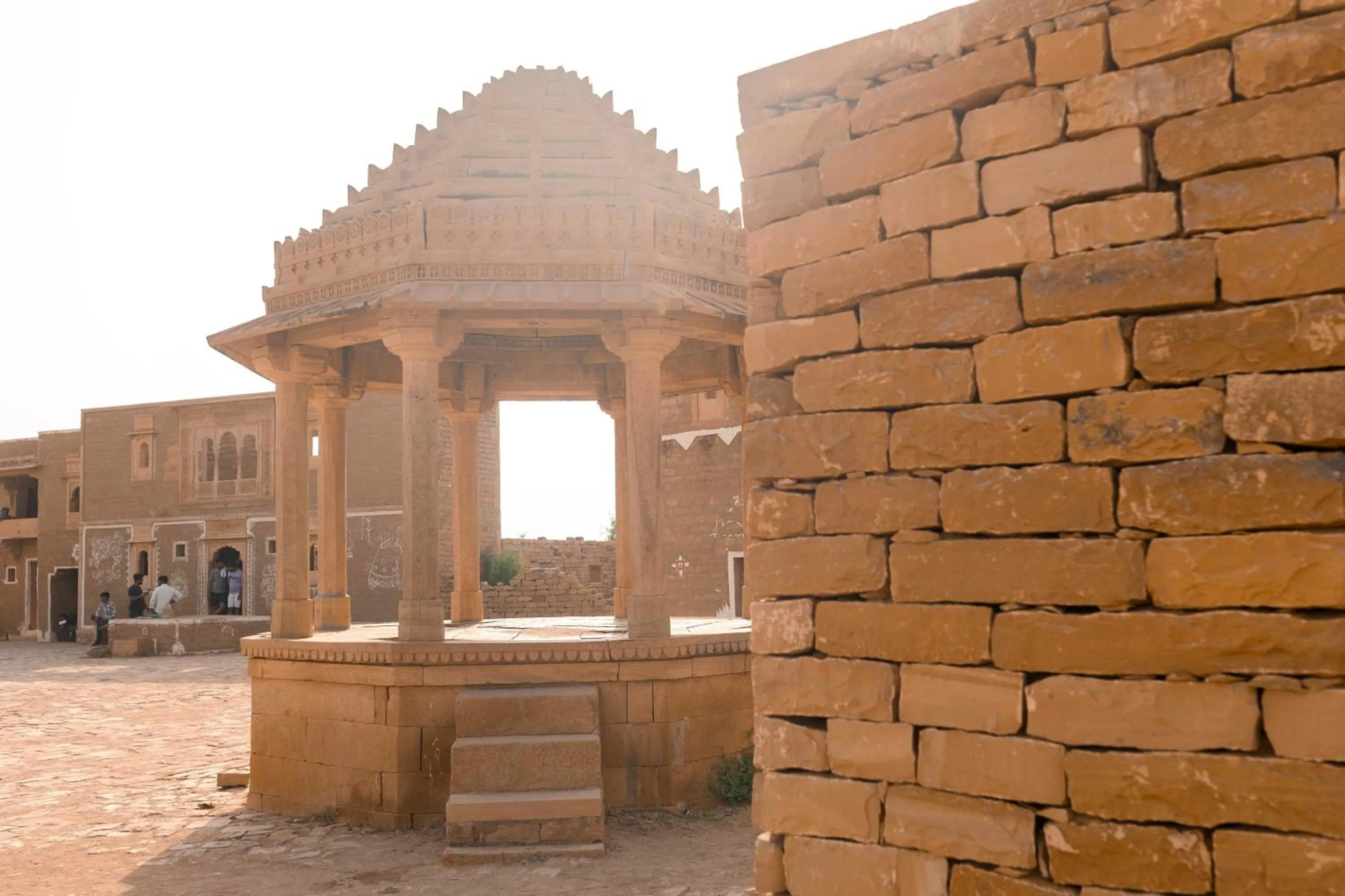 Nearby landmark in Nomads heaven desert camp jaisalmer