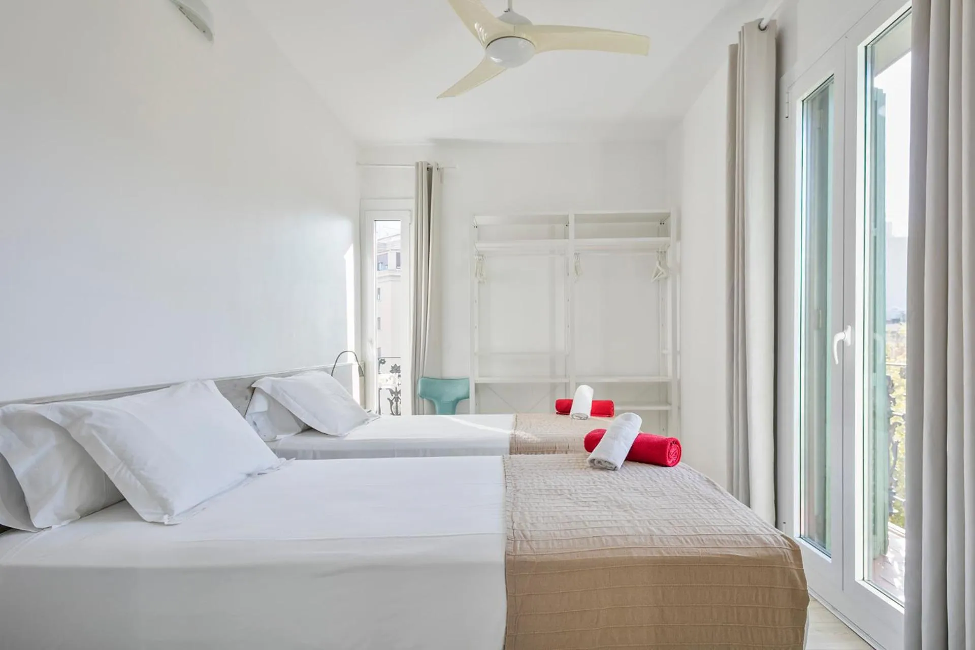 Bedroom, Bed in Stay Together Barcelona Apartments