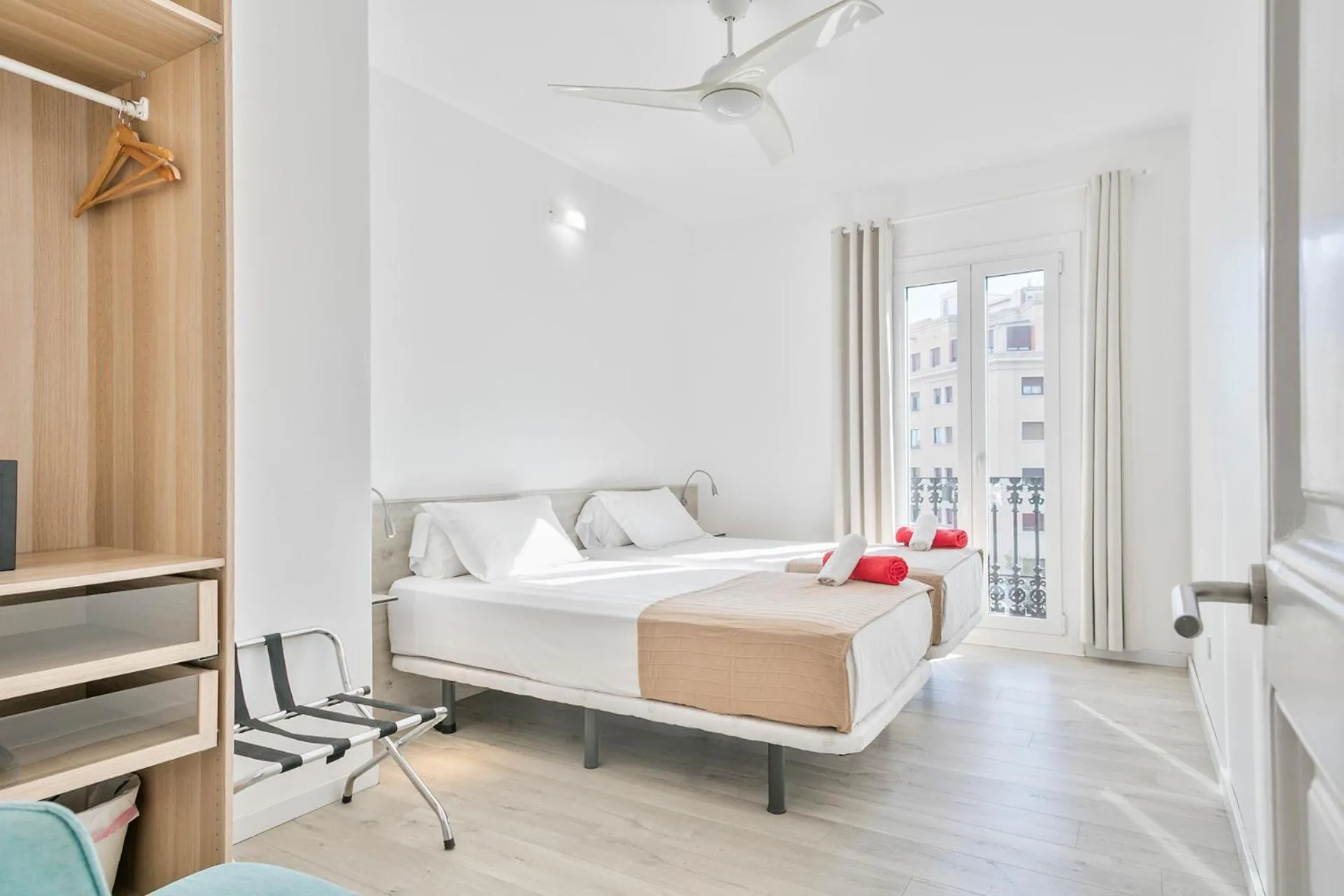 Bedroom, Bed in Stay Together Barcelona Apartments