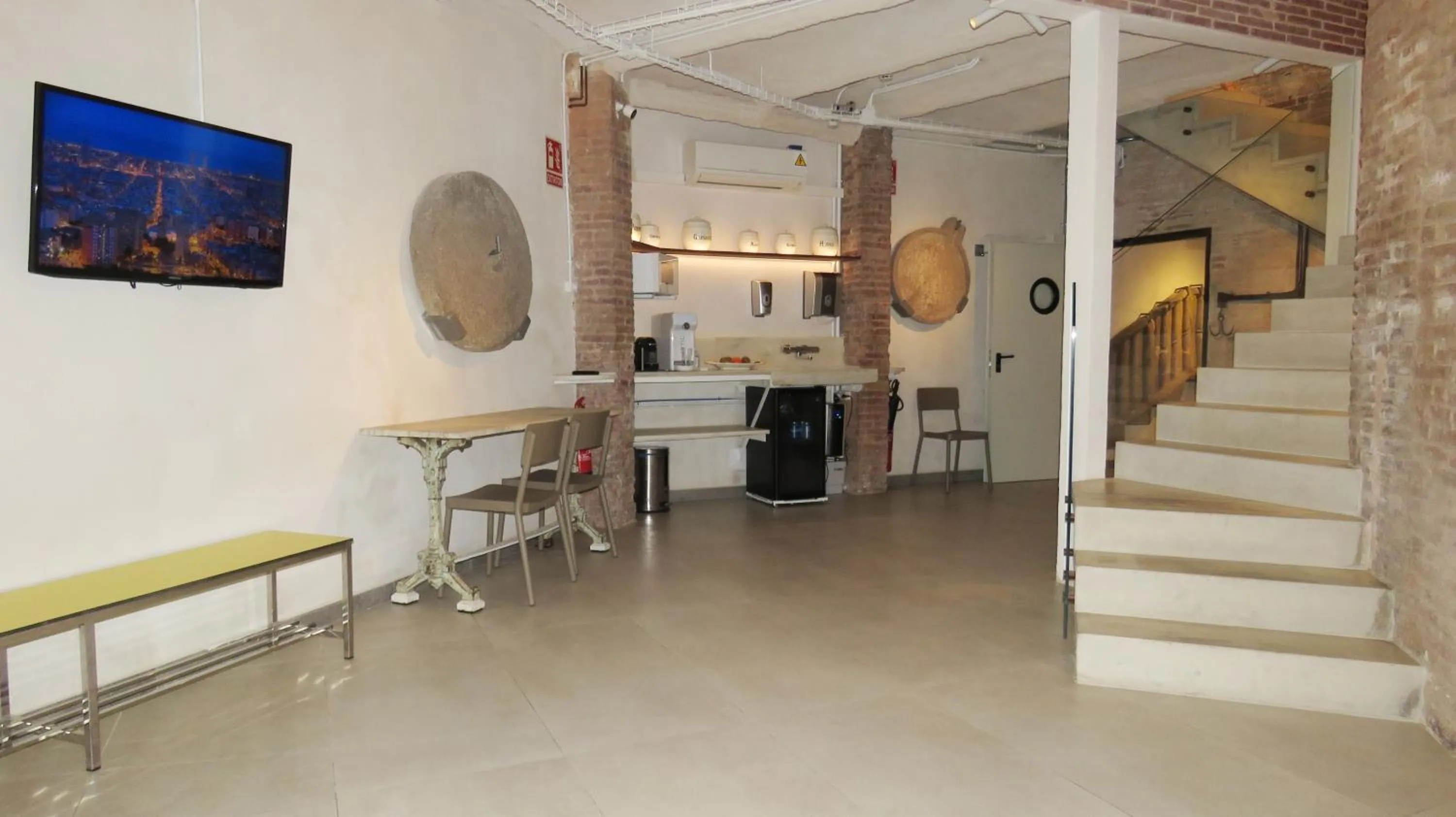 Living room in Stay Together Barcelona Apartments