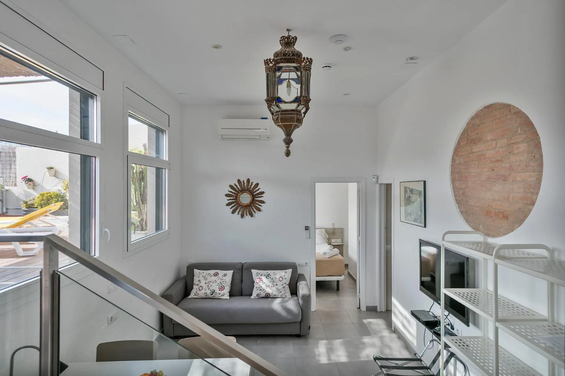 Living room in Stay Together Barcelona Apartments