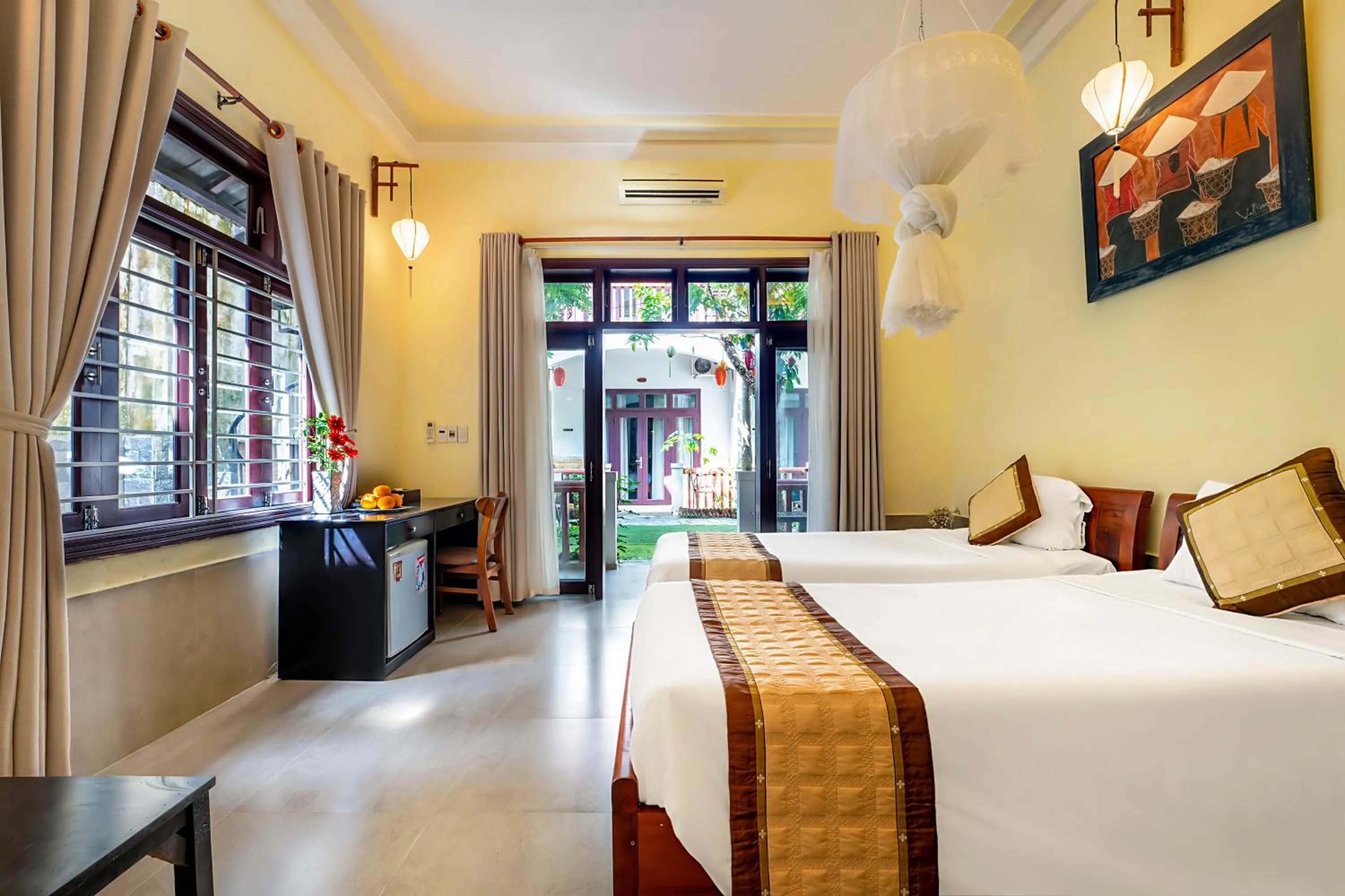 Bed in Loc Phat Hoi An Homestay