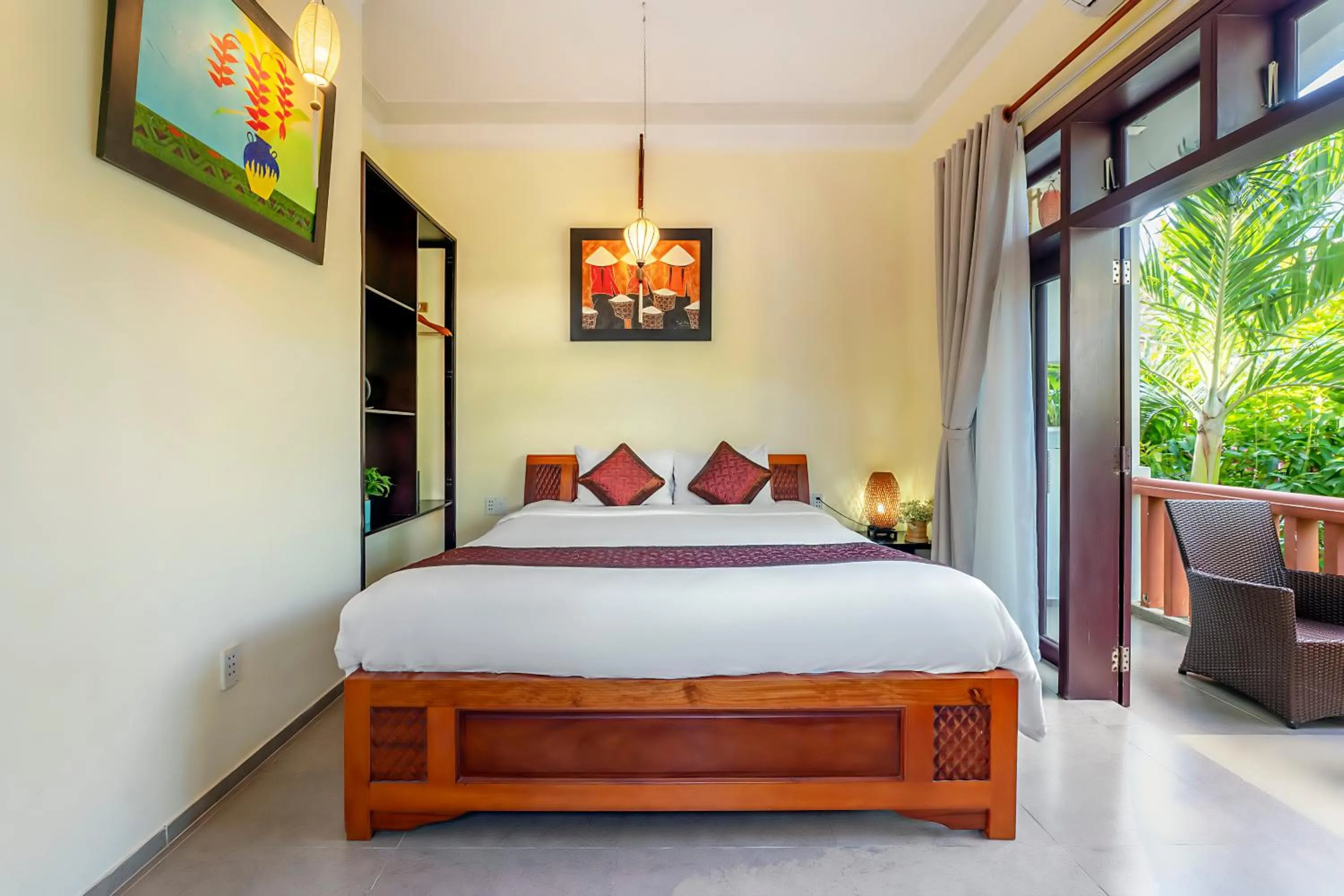 Bed in Loc Phat Hoi An Homestay
