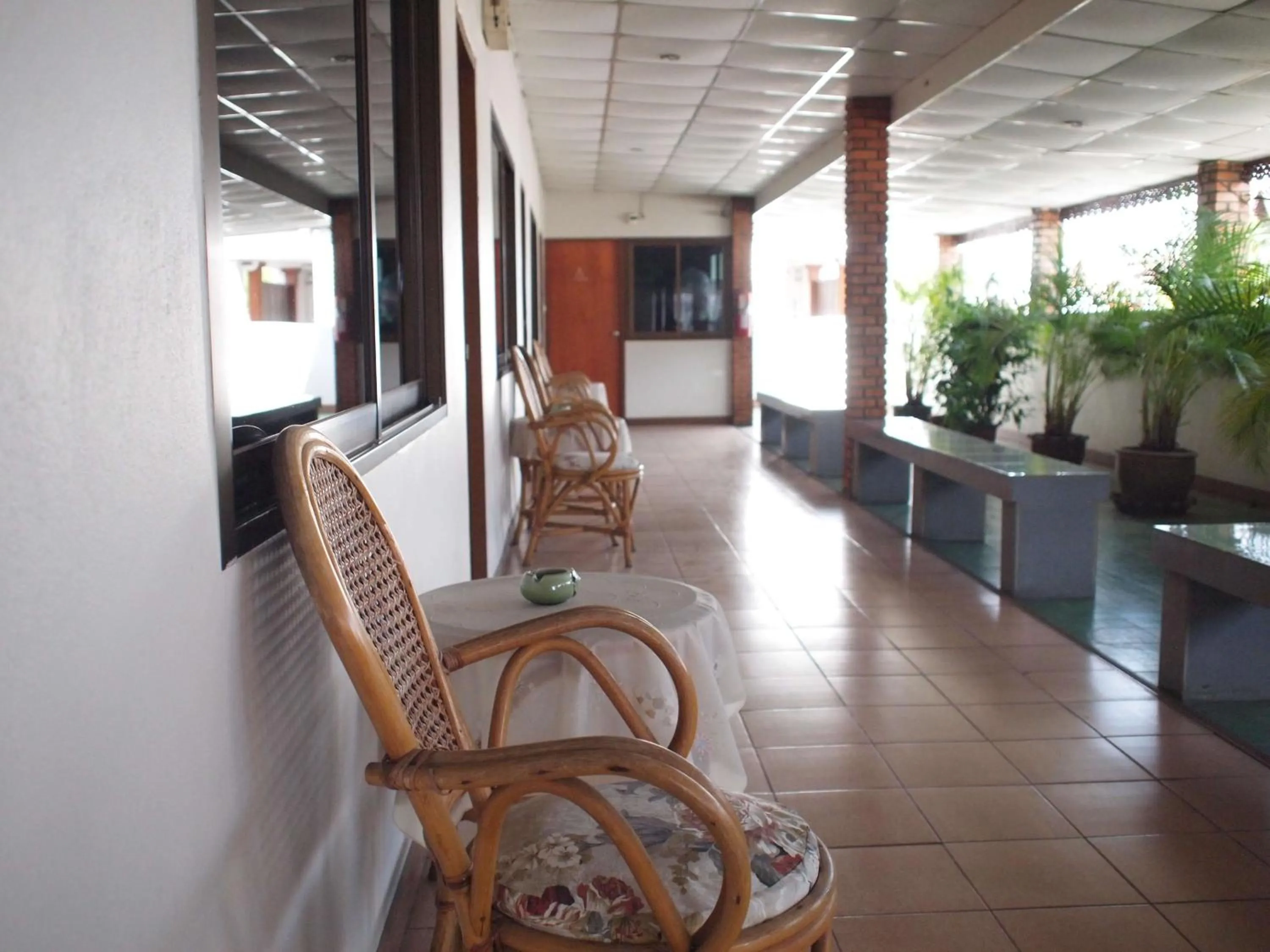 Balcony/Terrace in Roongruang Hotel
