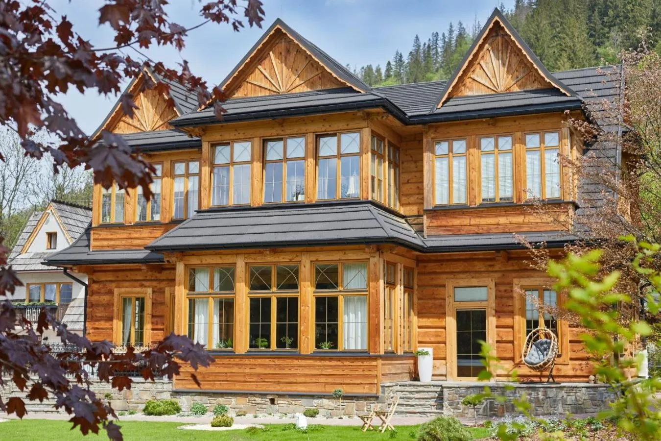 Property building in Niedźwiedzia Residence Garden Sauna