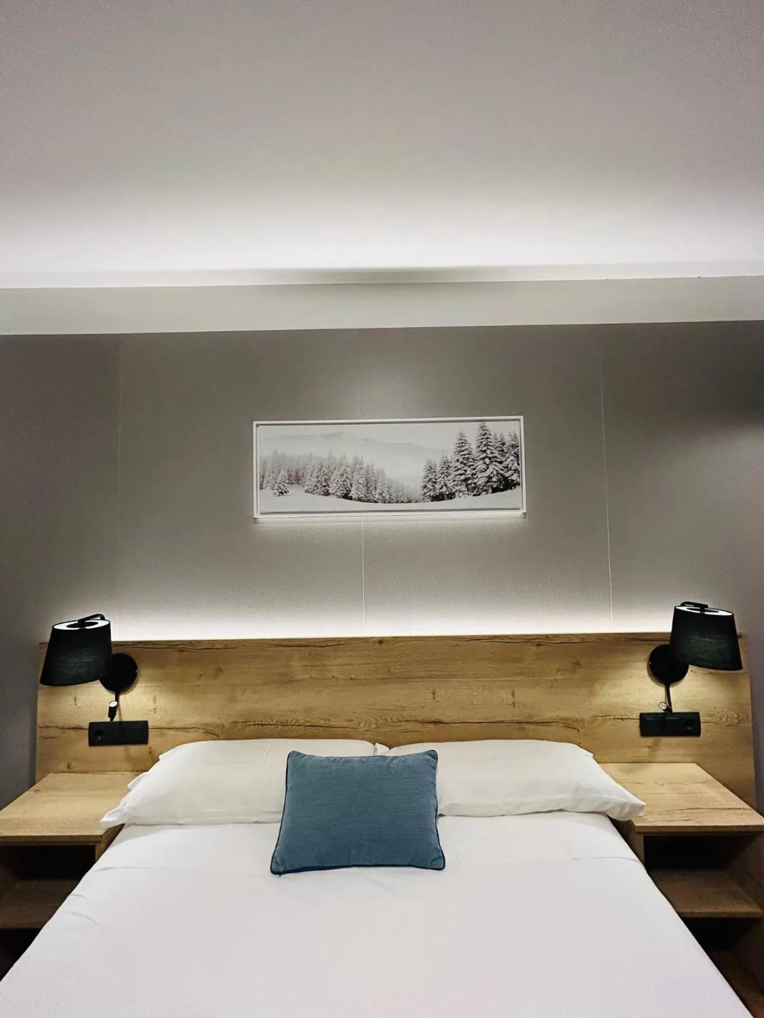 Bed in Hotel La Bonaigua