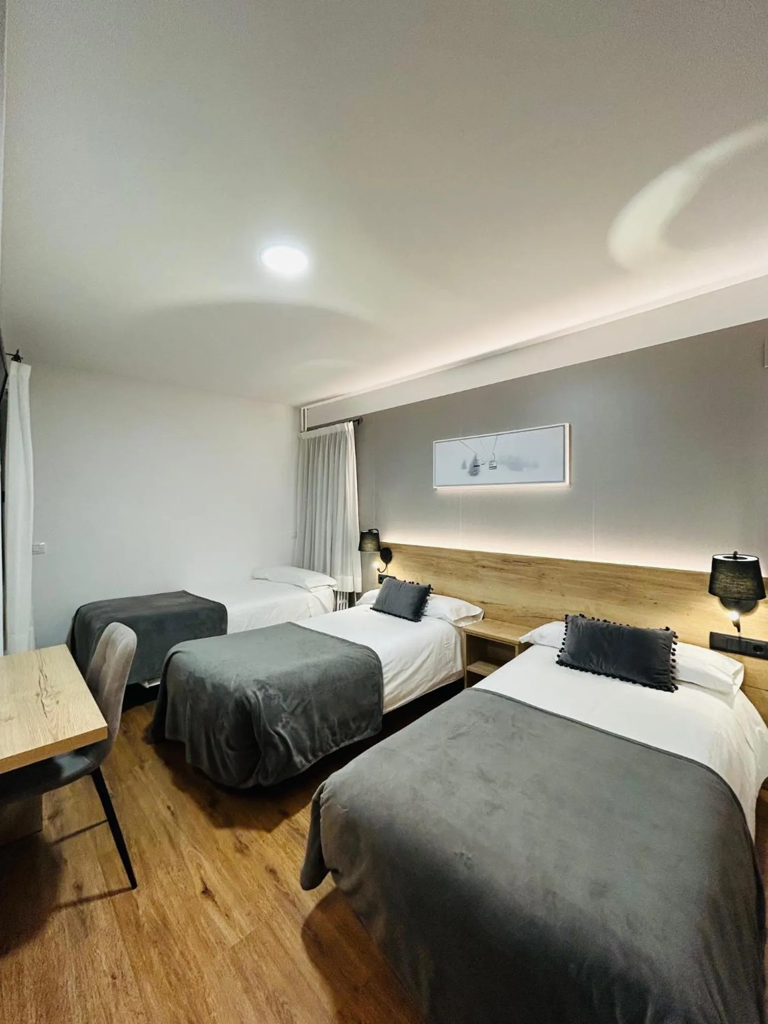 Bed in Hotel La Bonaigua