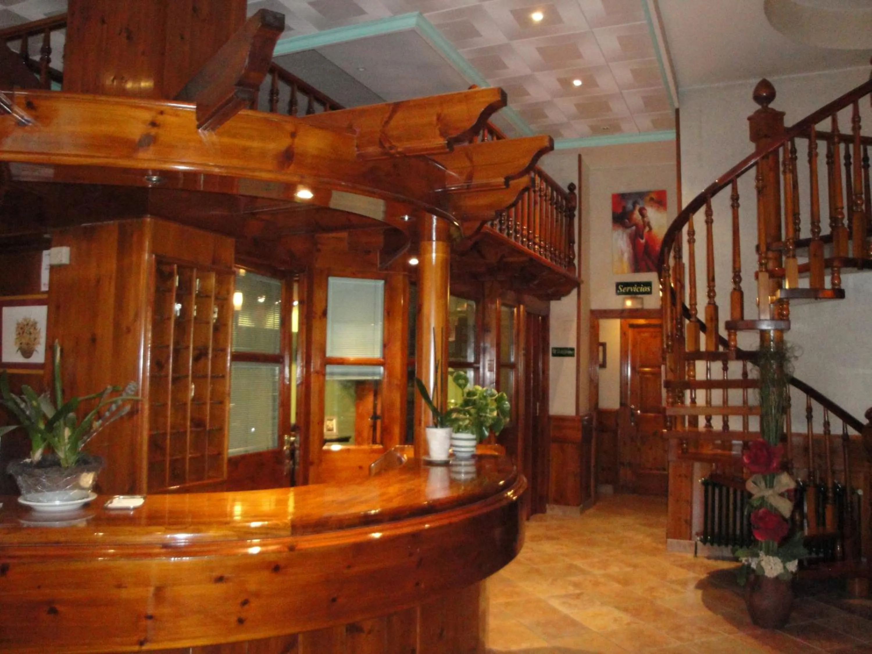 Lobby or reception in Hotel La Bonaigua