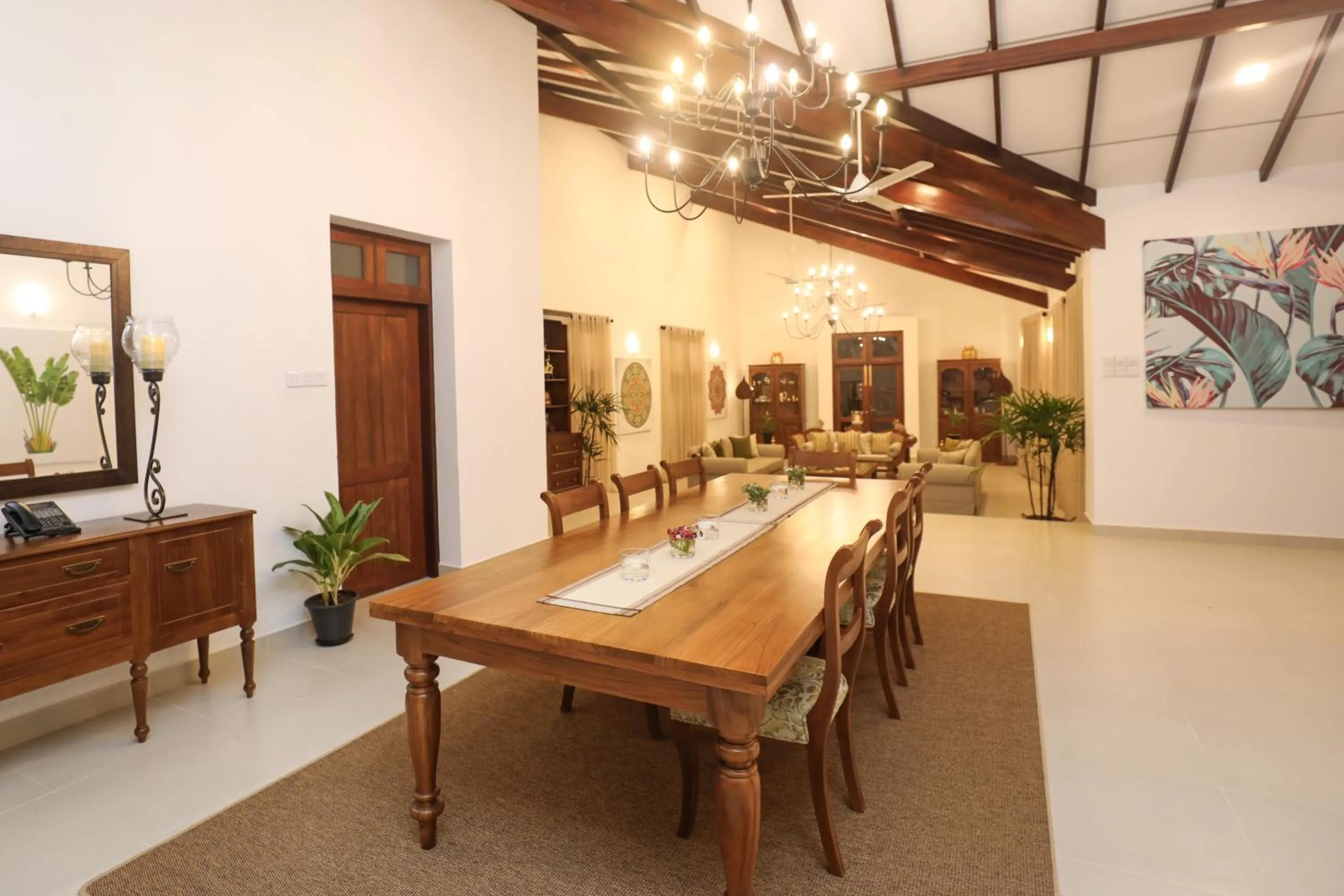 Dining area in Anodawa Boutique Villa