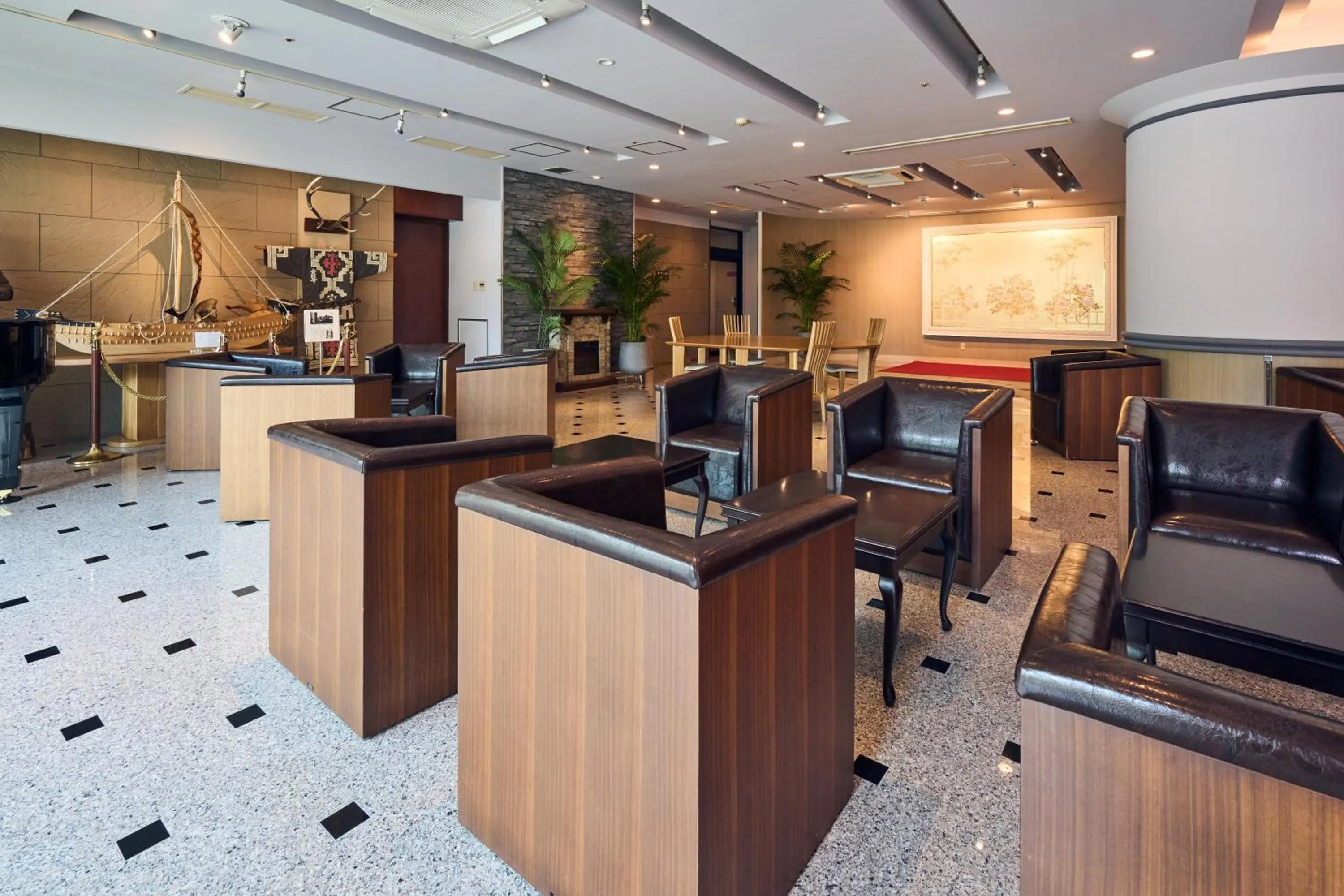 Lobby or reception in Hotel Lexton Kagoshima