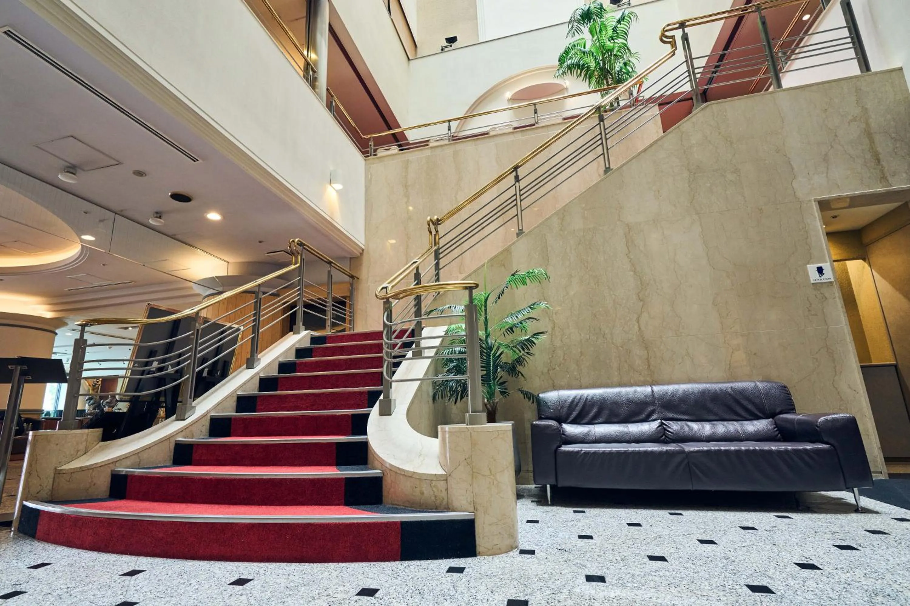 Lobby or reception in Hotel Lexton Kagoshima