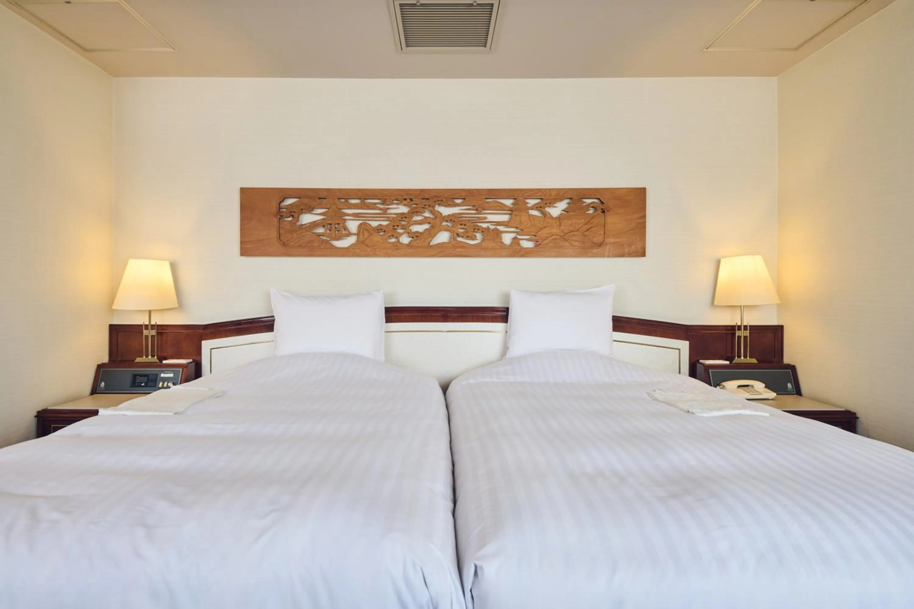 Photo of the whole room, Bed in Hotel Lexton Kagoshima