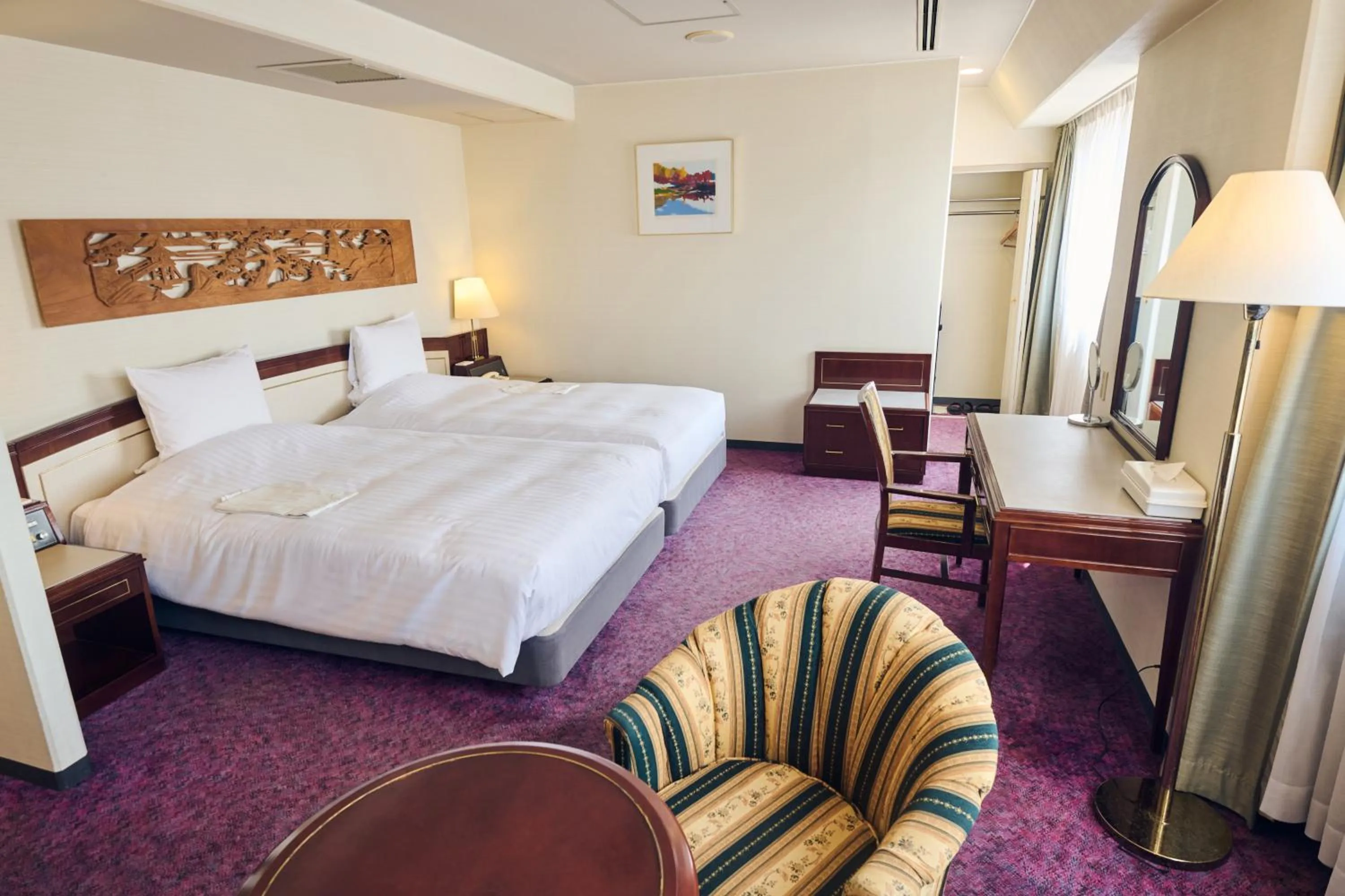 Photo of the whole room, Bed in Hotel Lexton Kagoshima