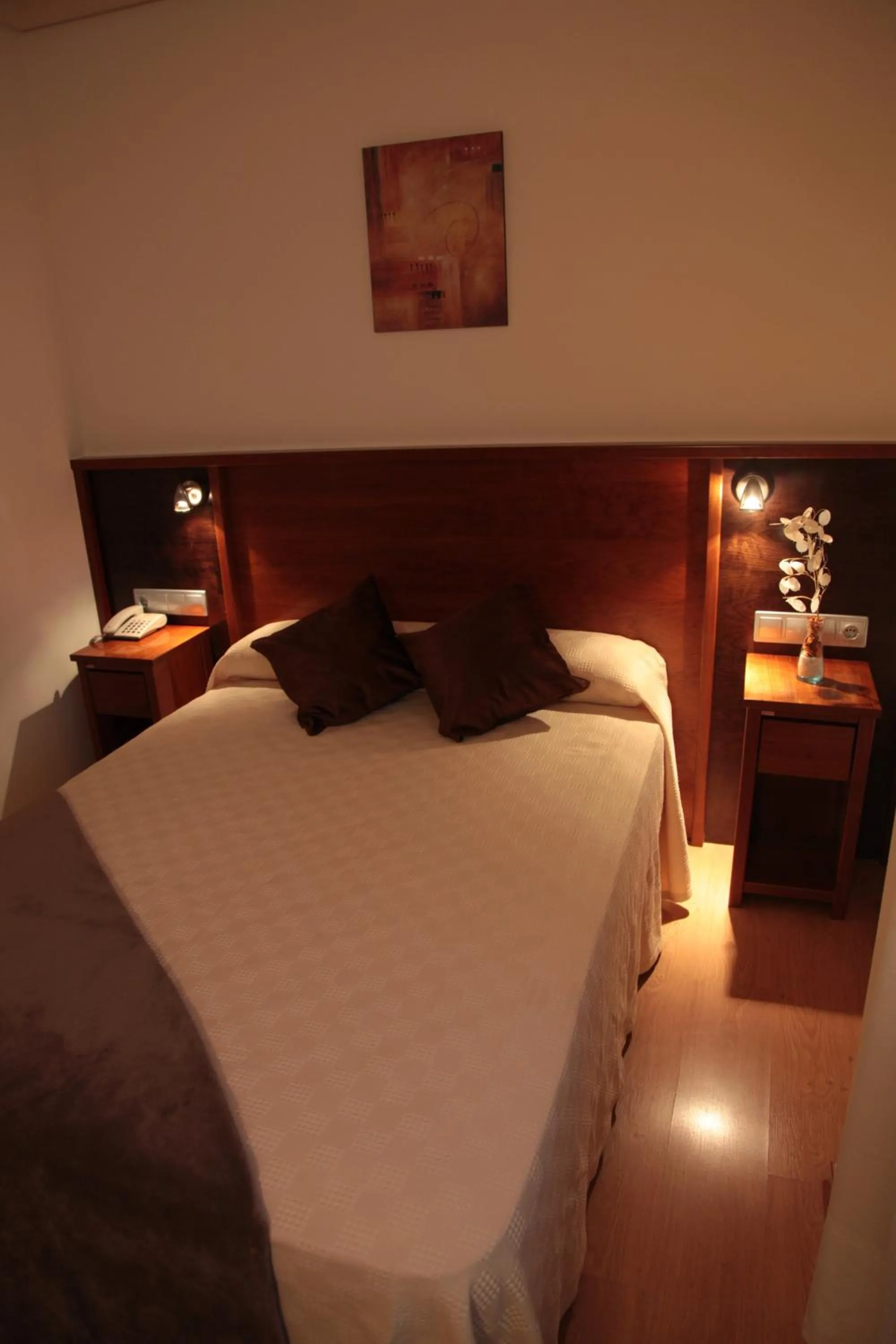 Bedroom, Bed in Hotel San Cibrao