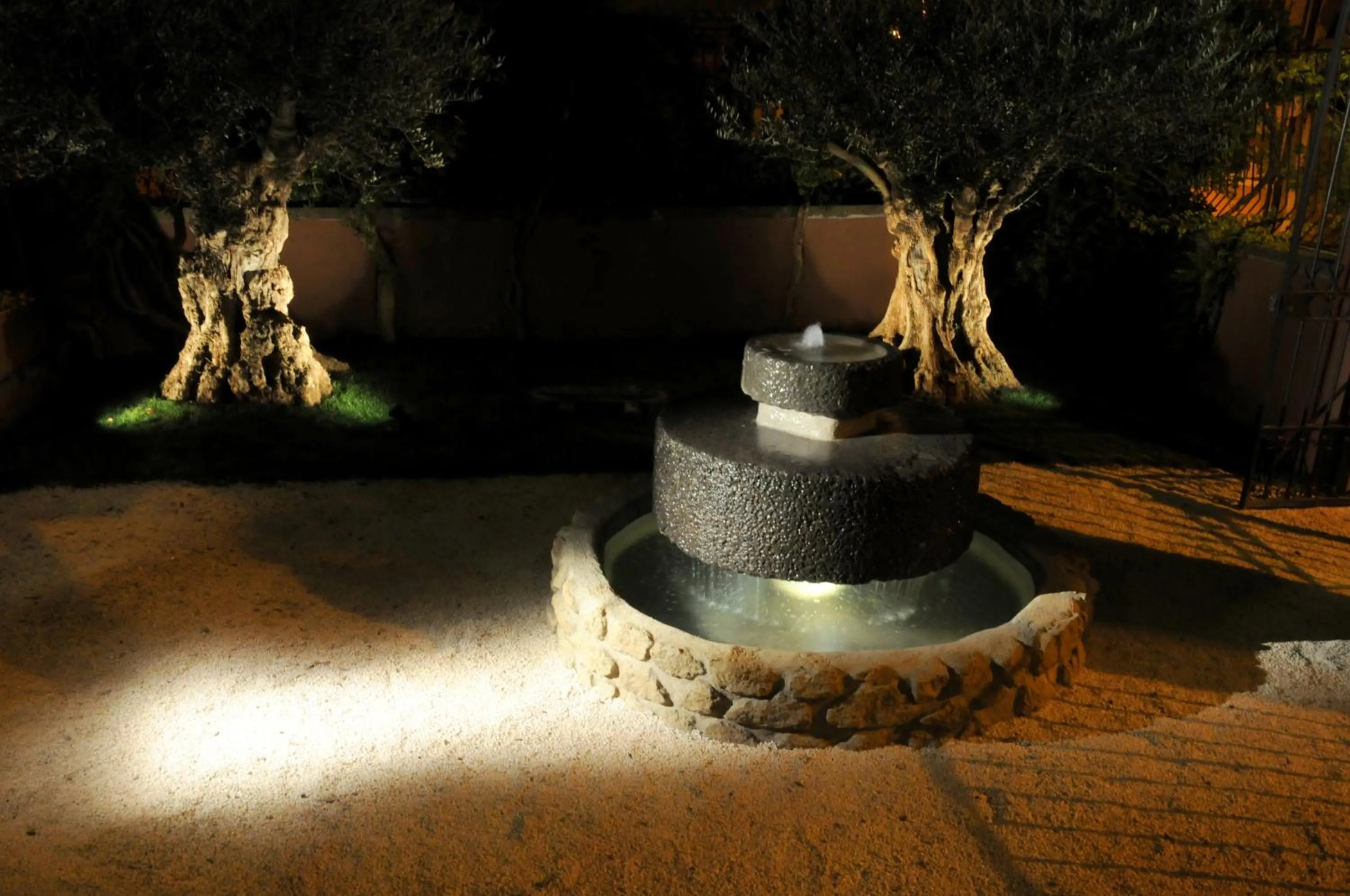 Garden in La Meridiana Relais