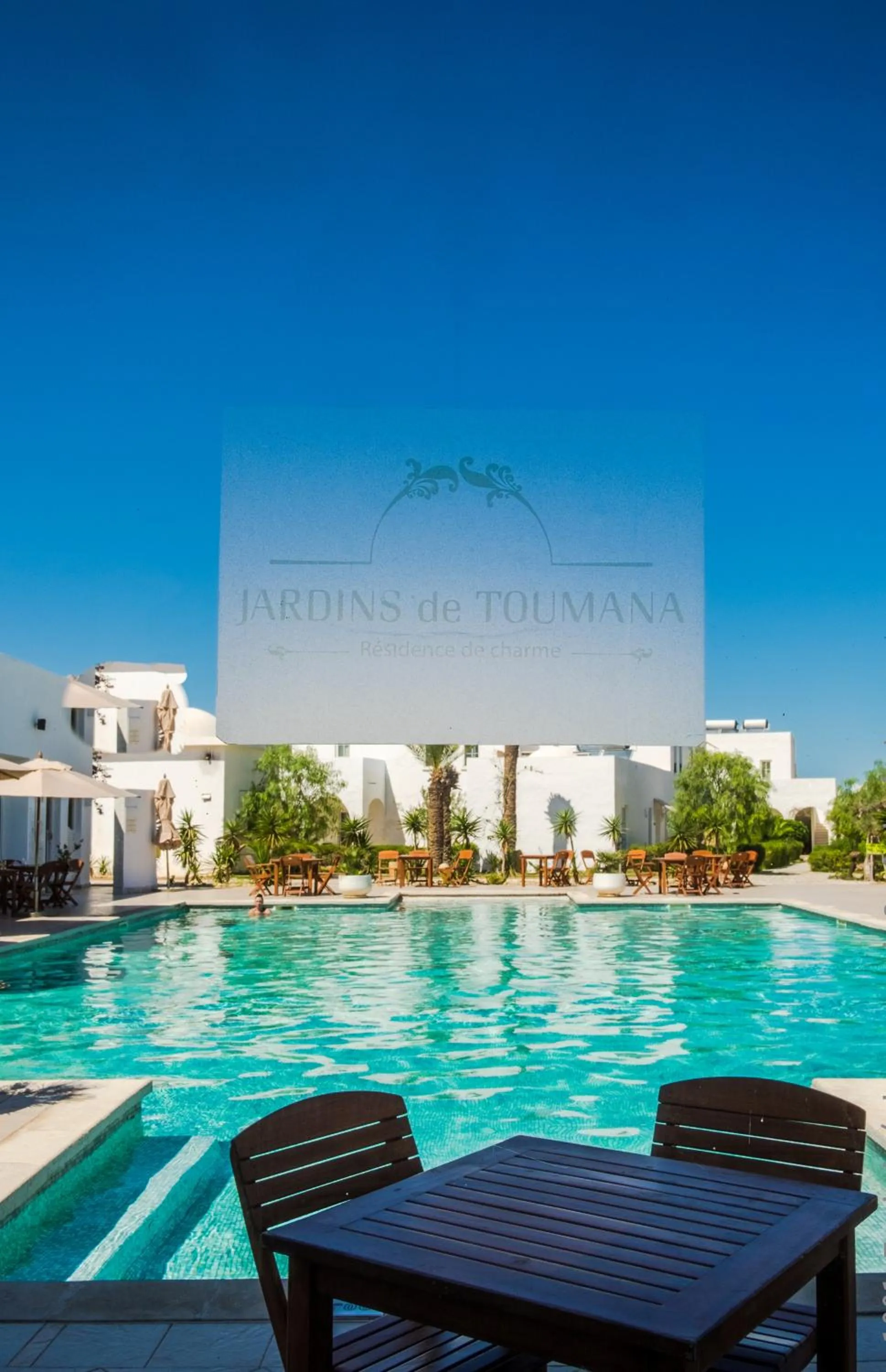 Swimming pool in Les Jardins de Toumana