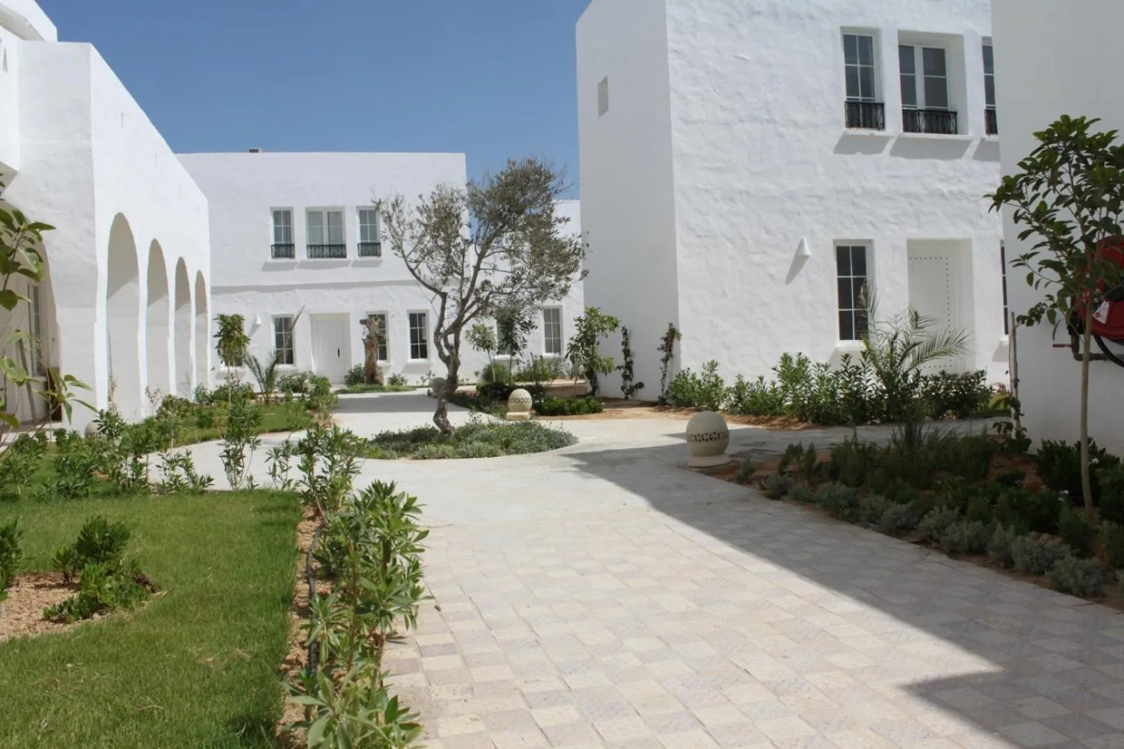 Garden view in Les Jardins de Toumana
